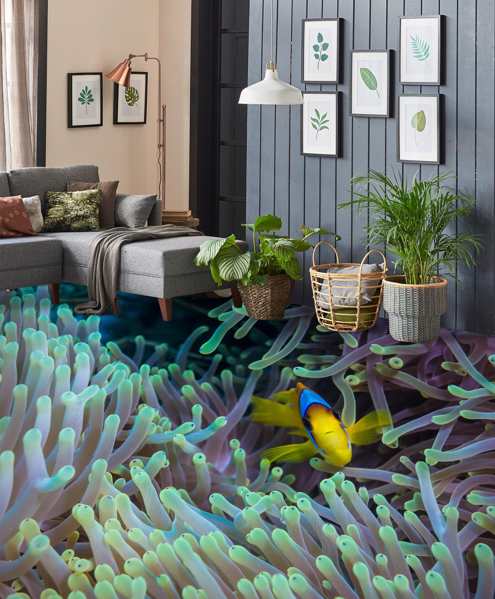 3D Coral Life 319 Floor Mural Wallpaper Murals Rug & Mat Print Epoxy waterproof bath floor