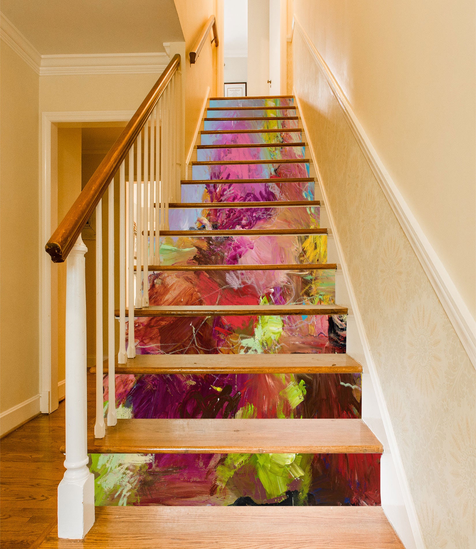 3D Oil Painting Texture 90181 Allan P. Friedlander Stair Risers