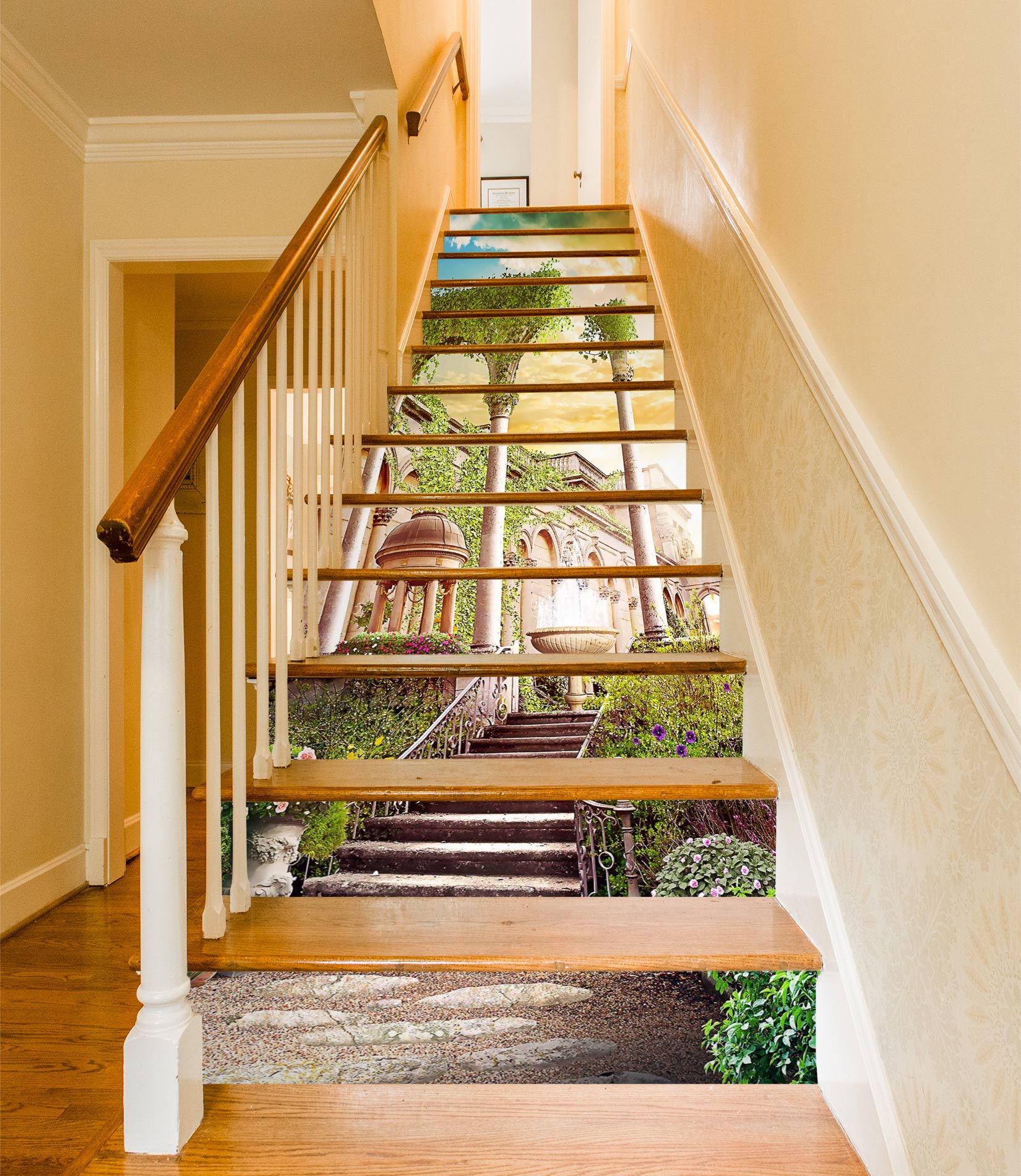 3D Historical Architecture 039 Stair Risers