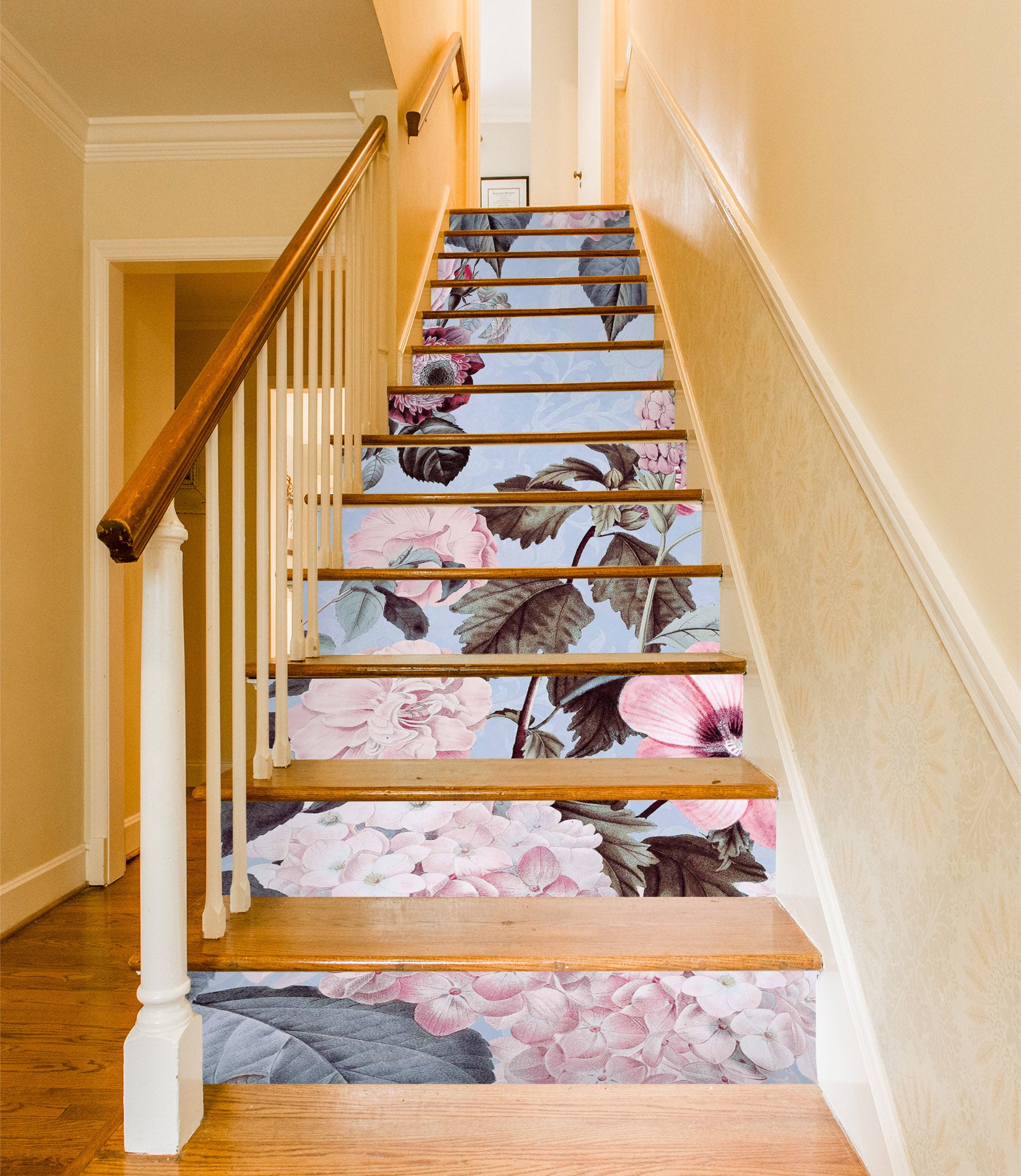 3D Flower Branch 109216 Andrea Haase Stair Risers