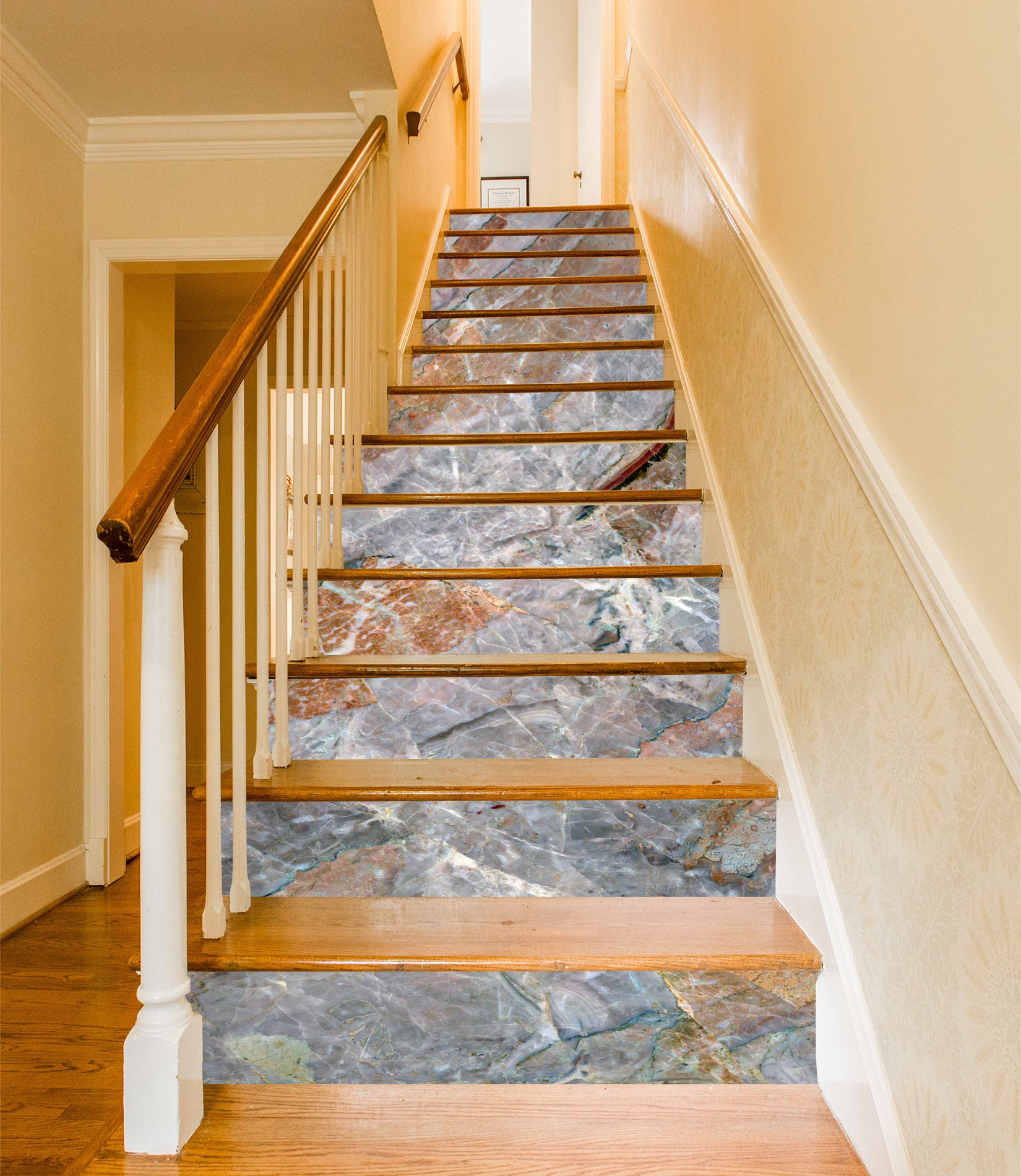 3D Crystal Clear 520 Stair Risers
