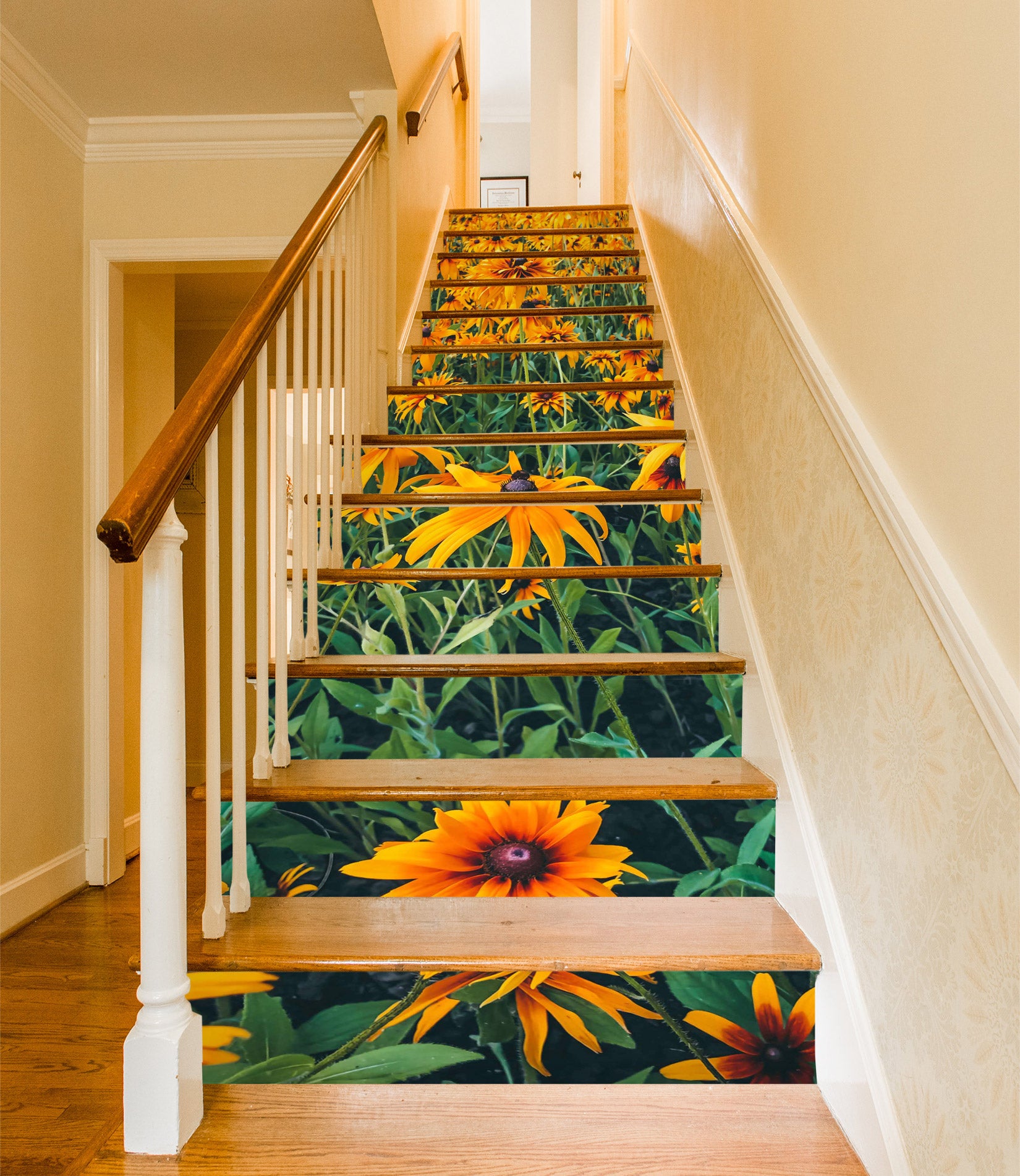 3D Warm Summer 533 Stair Risers