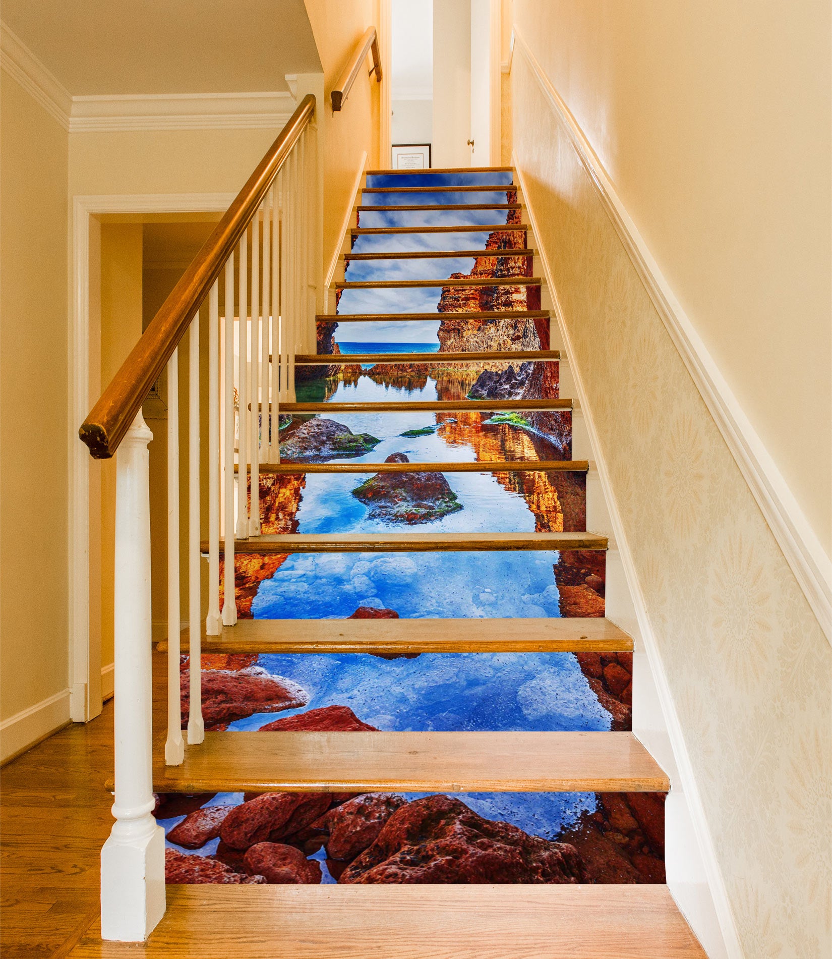 3D Great View 221 Stair Risers