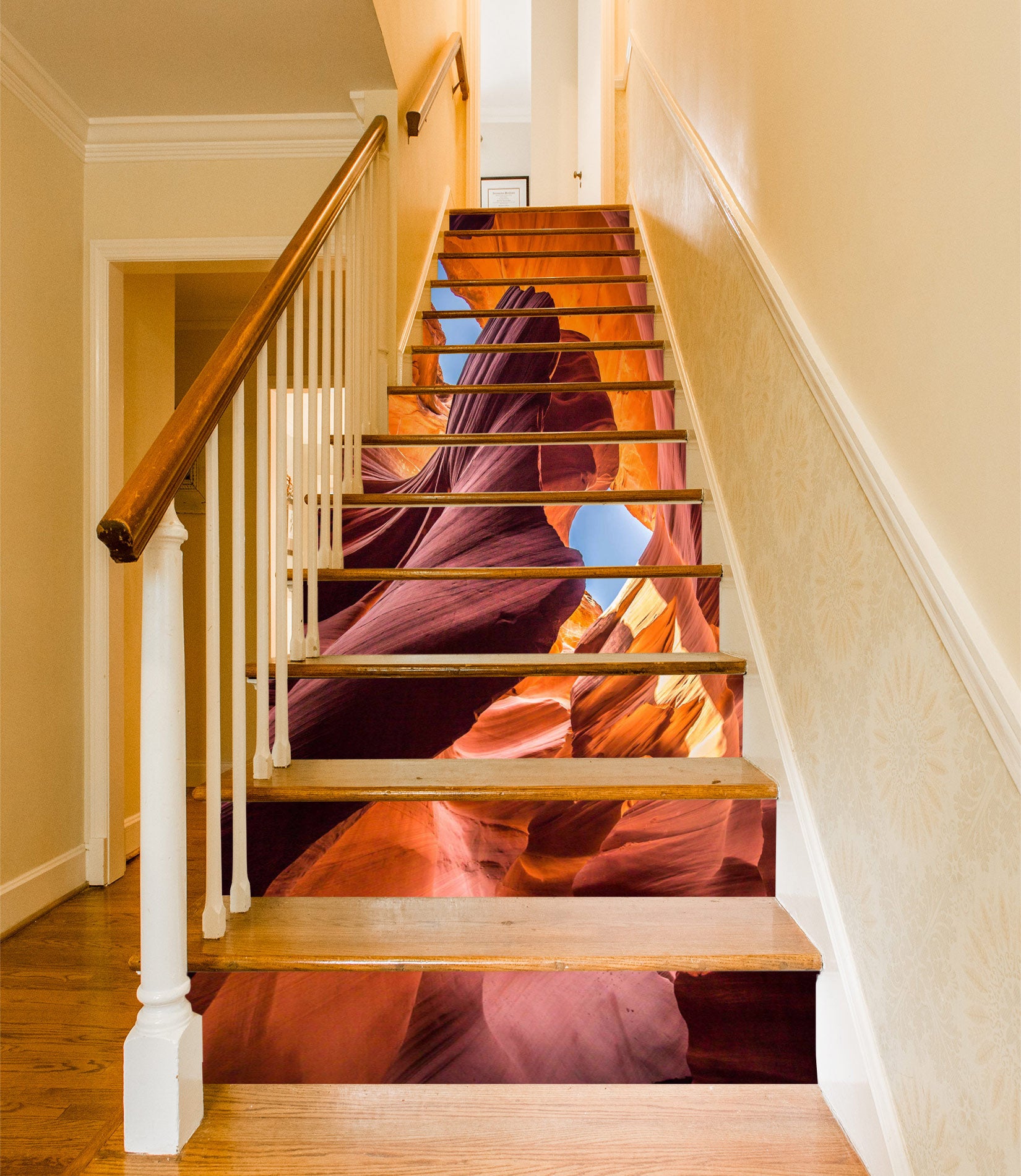 3D Gully Full Of Sunshine 324 Stair Risers