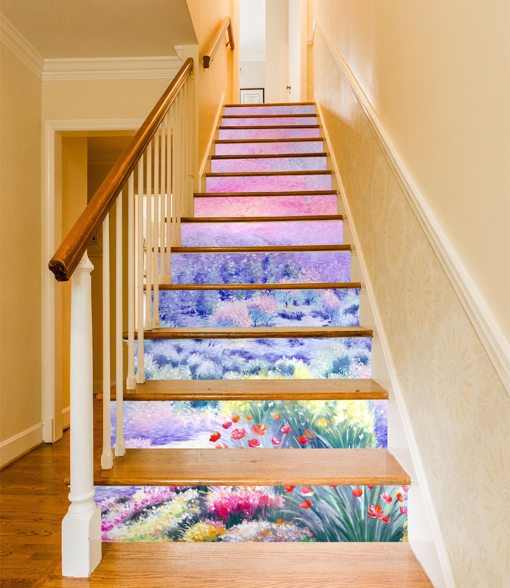 3D Fairy Tale Dream World 475 Stair Risers