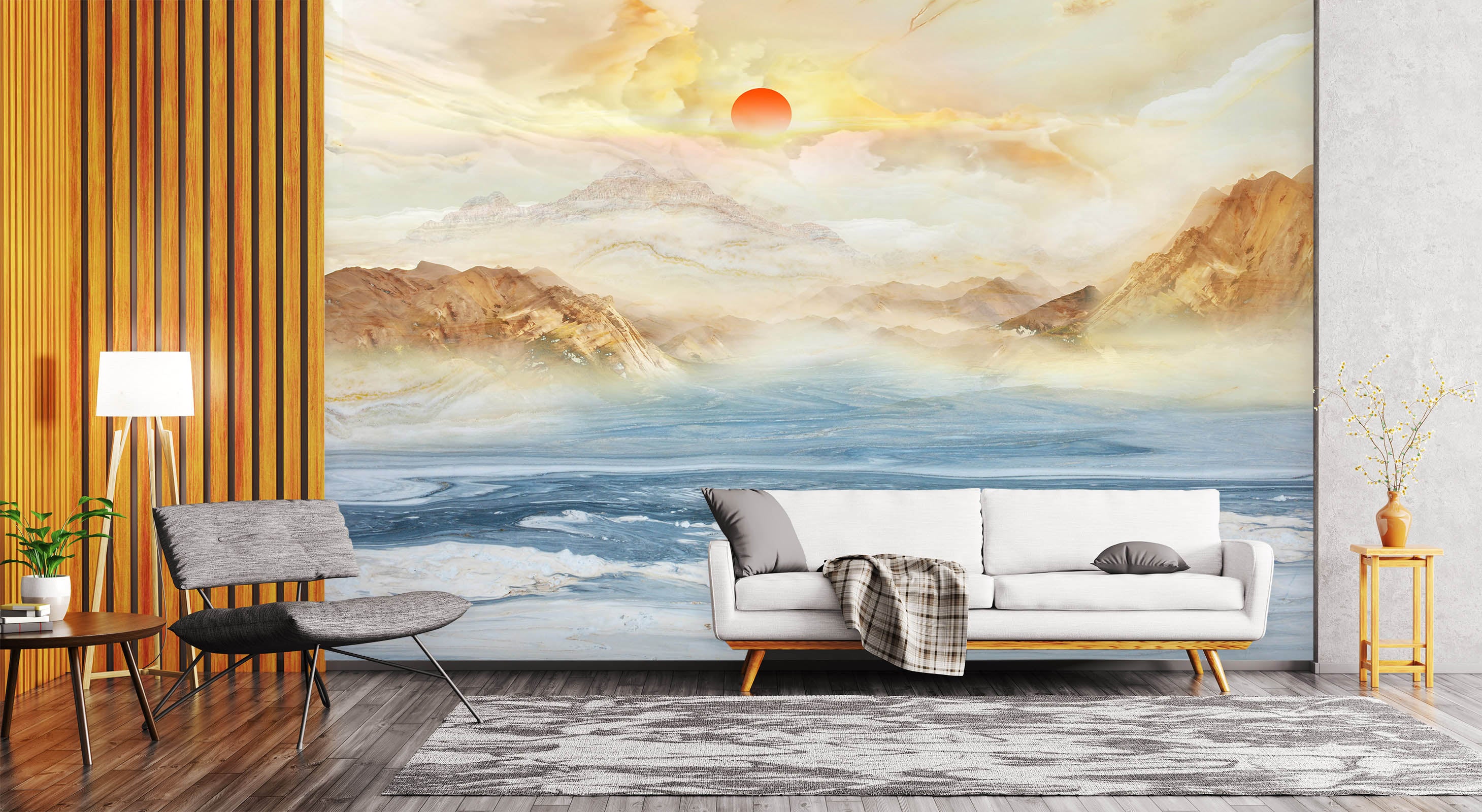 3D Sunrise East 1500 Wall Murals