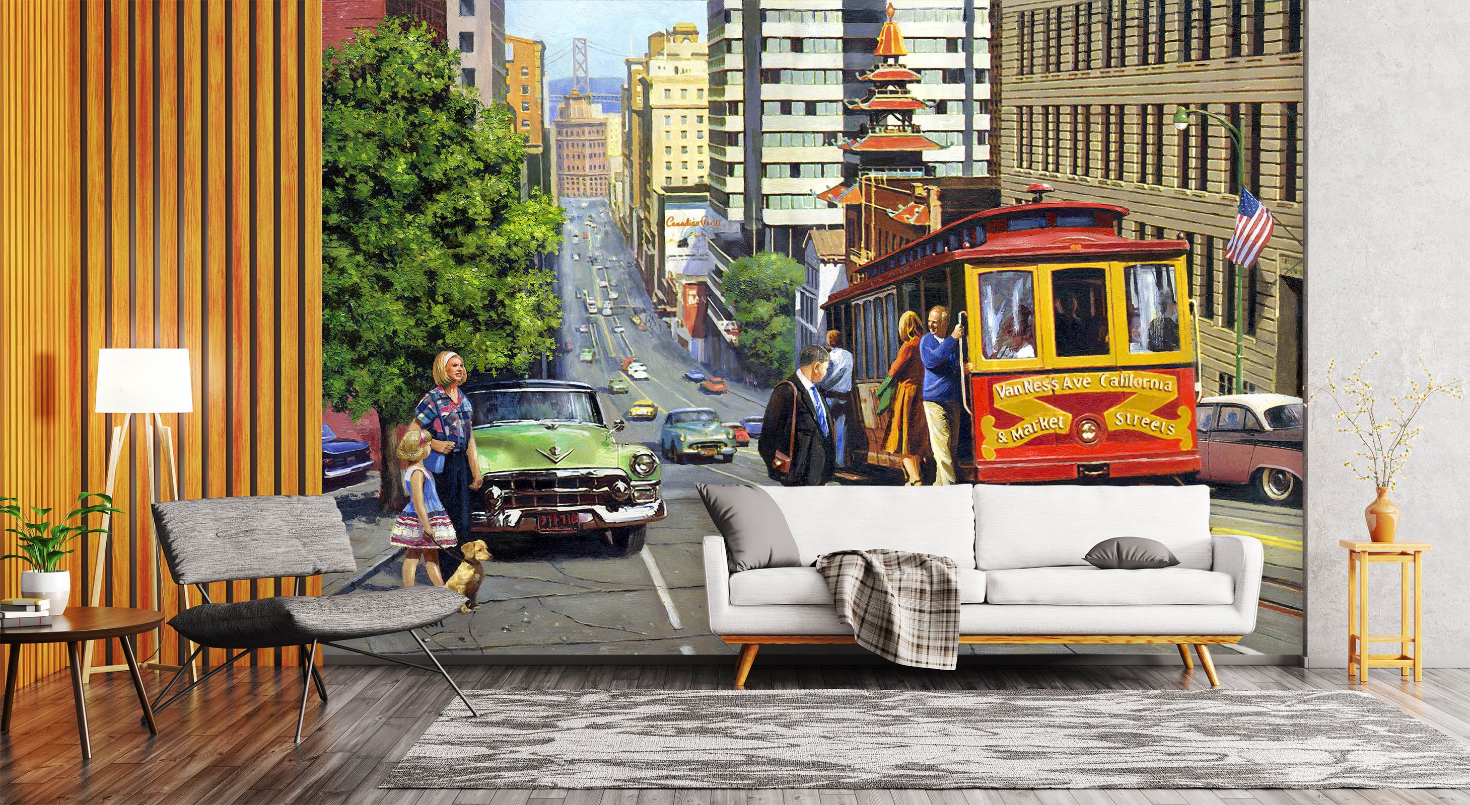 3D Tram Road 120 Kevin Walsh Wall Mural Wall Murals