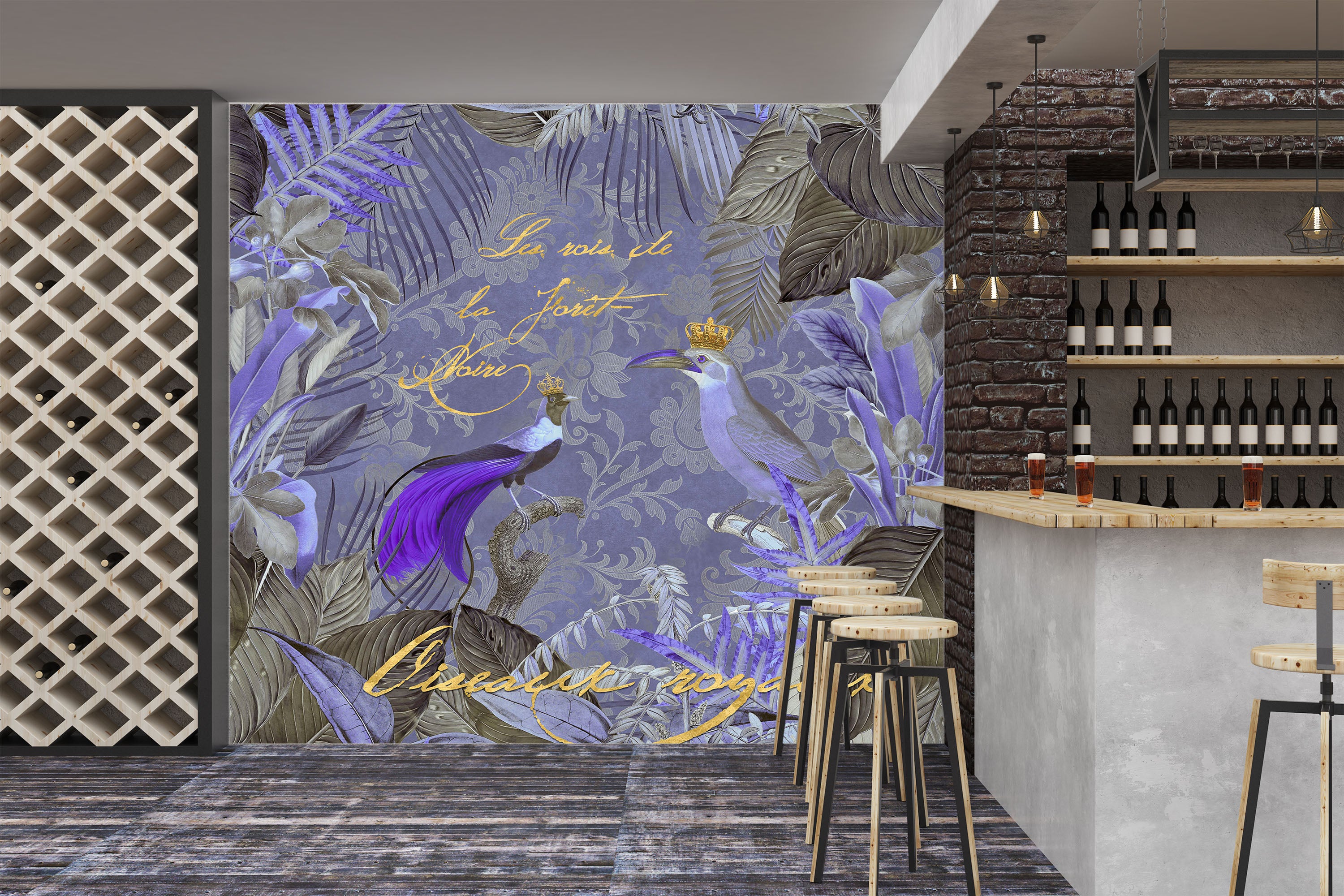 3D Kings Of The Jungle 1446 Andrea haase Wall Mural Wall Murals