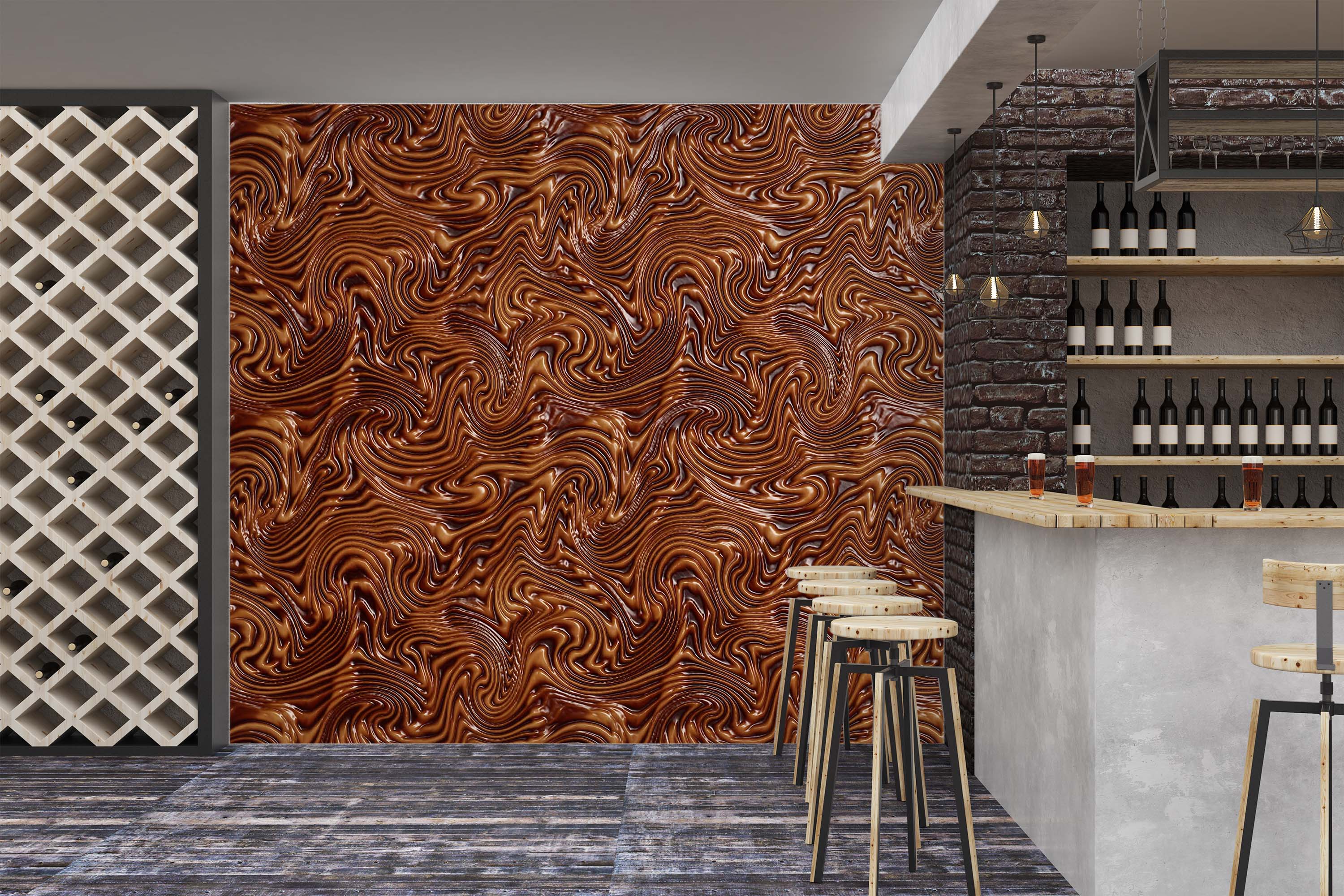 3D Gray Wood Grain 1494 Wall Murals