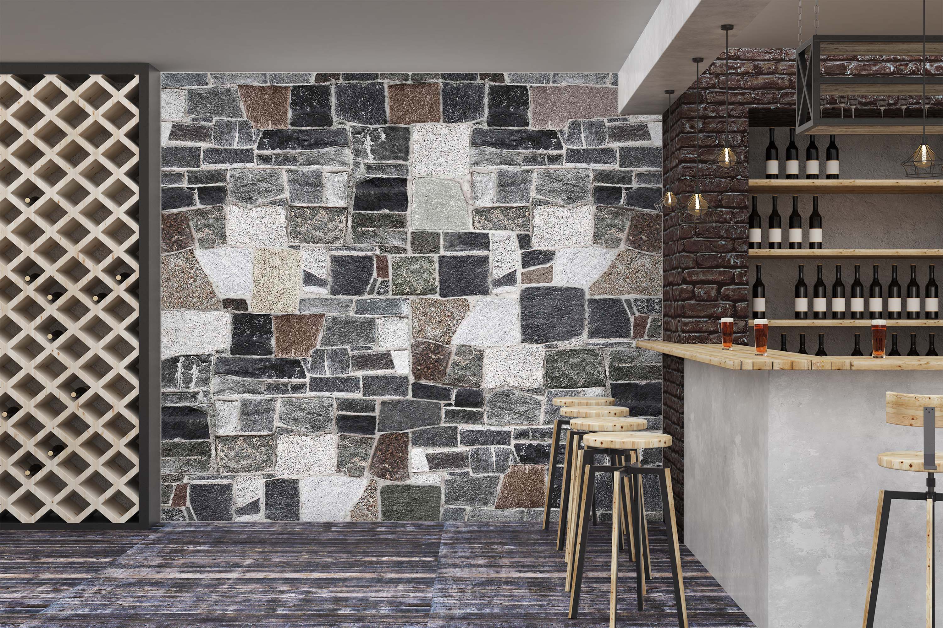 3D Irregular Pattern 1500 Wall Murals