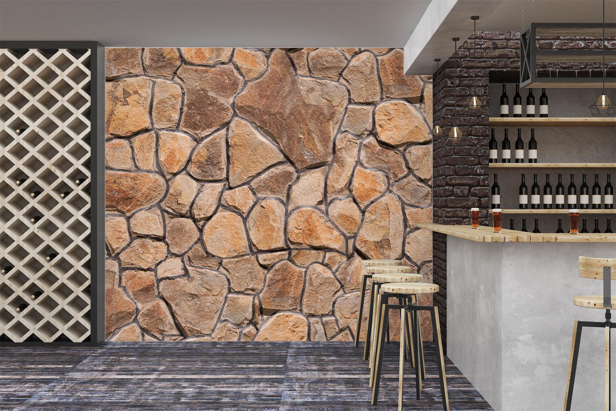 3D Irregular Stones 1120 Wall Murals