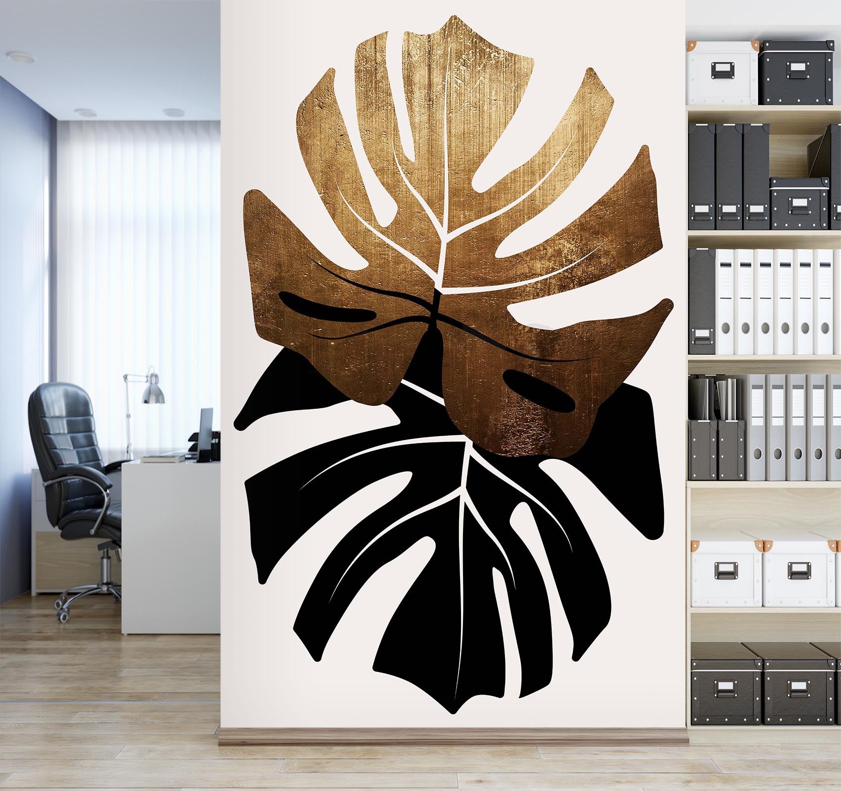 3D Banana Leaf 1441 Boris Draschoff Wall Mural Wall Murals