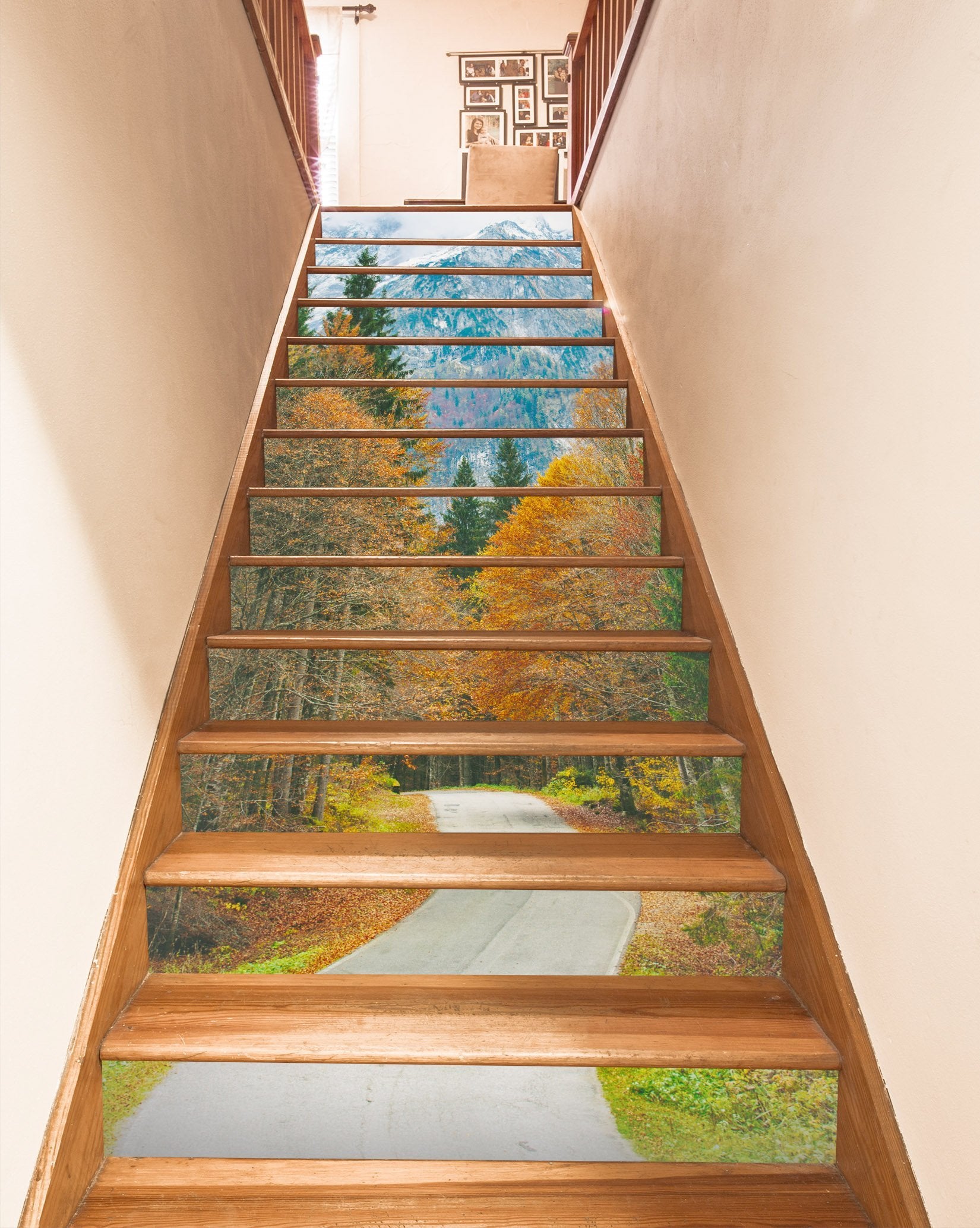 3D Natural Scenery 956 Stair Risers Wallpaper AJ Wallpaper