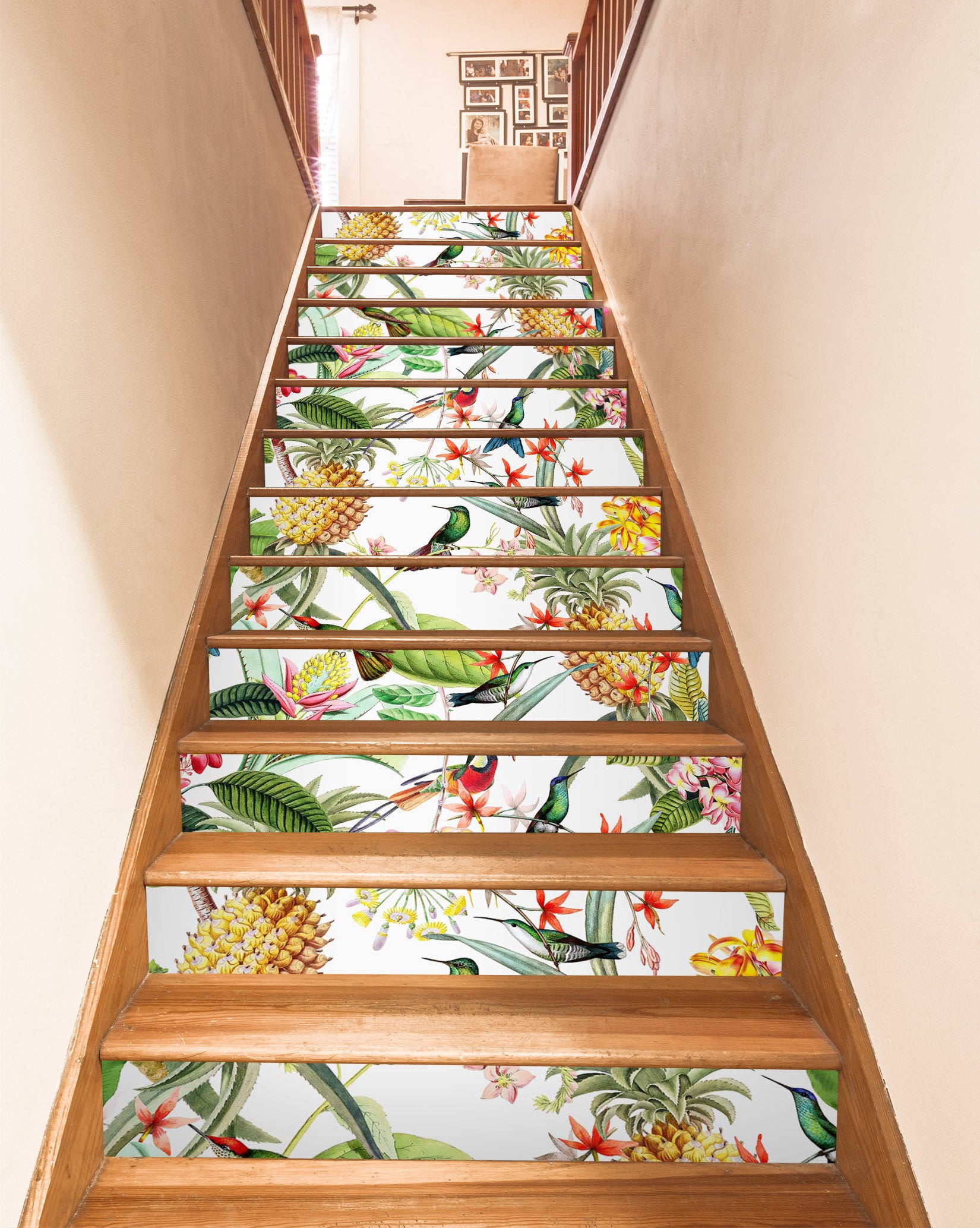 3D Pattern Pineapple 10428 Uta Naumann Stair Risers