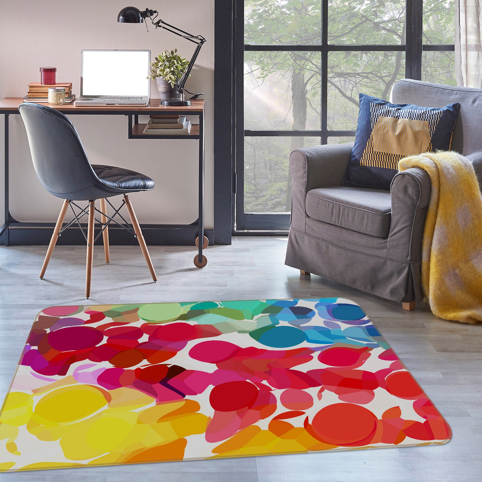 3D Inspiration 71007 Shandra Smith Rug Non Slip Rug Mat