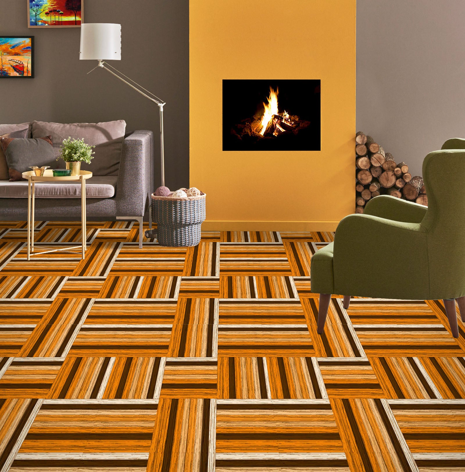 3D Interlaced Textures 827 Floor Mural Wallpaper Murals Rug & Mat Print Epoxy waterproof bath floor