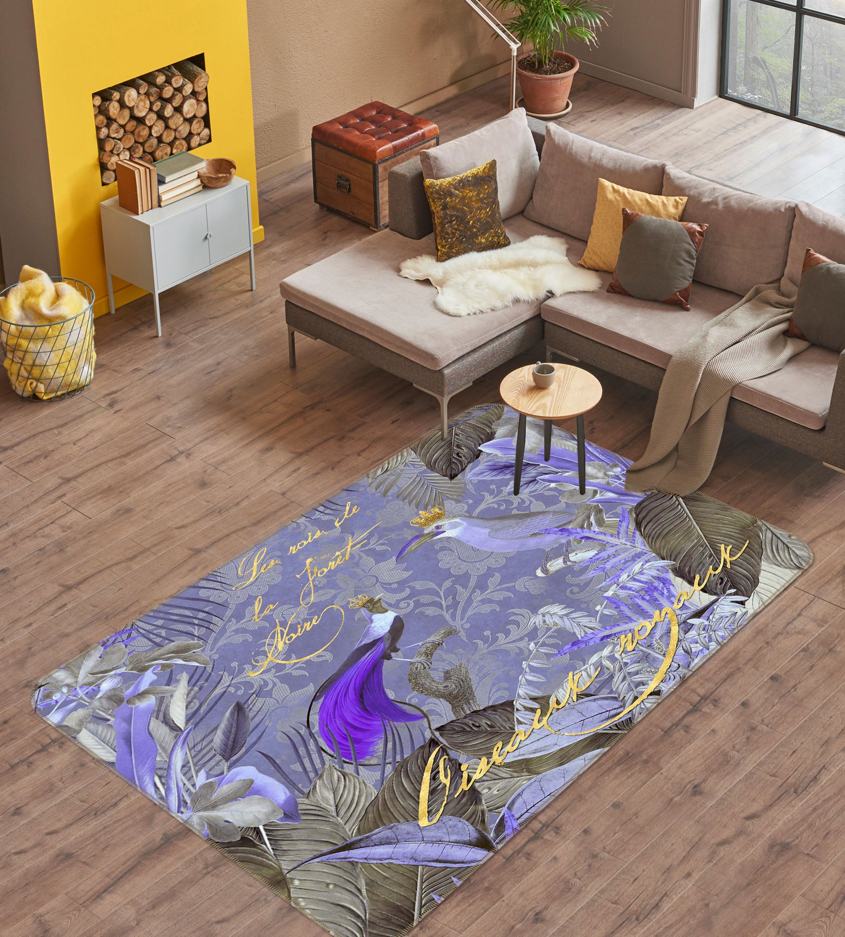 3D Kings Of The Jungle 1036 Andrea haase Rug Non Slip Rug Mat