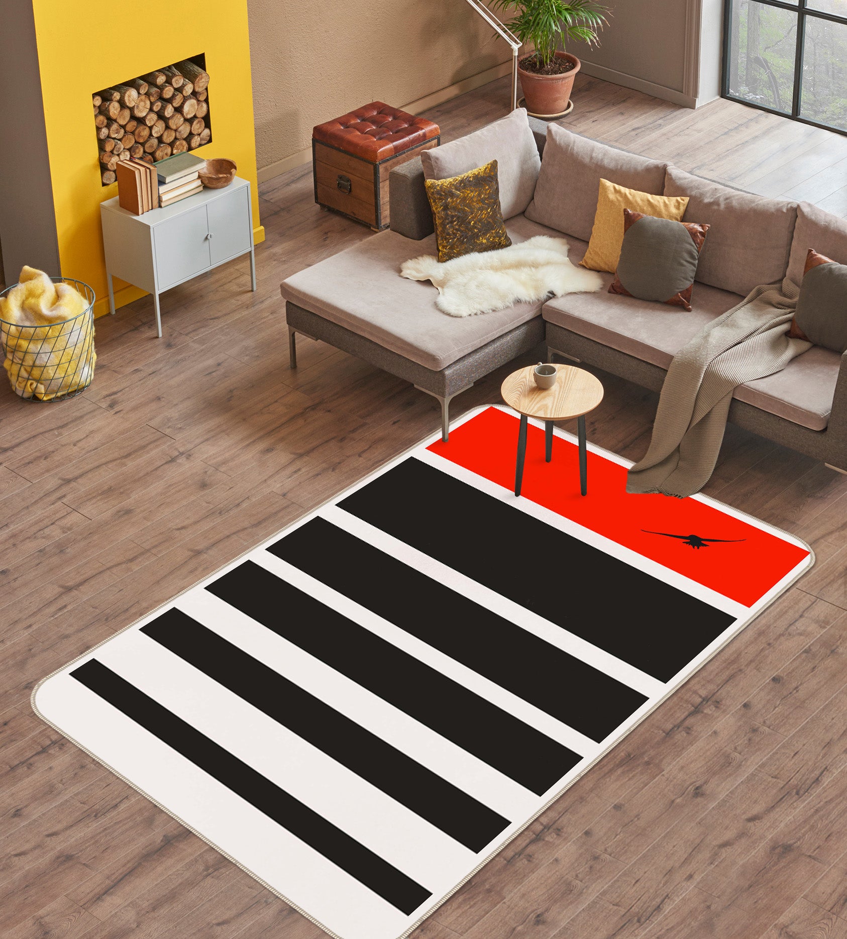 3D Digital Sunset 1037 Boris Draschoff Rug Non Slip Rug Mat