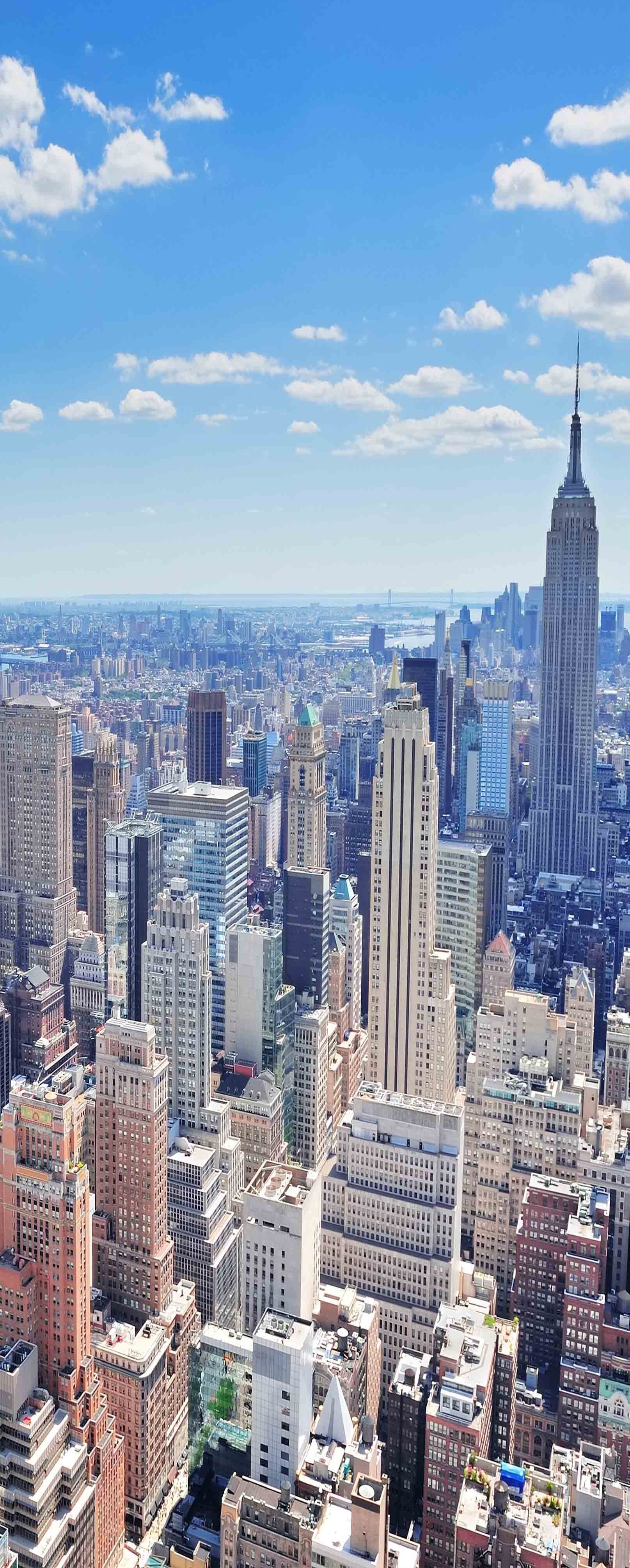 3D Sunny New York 1019 Stair Risers Wallpaper AJ Wallpaper