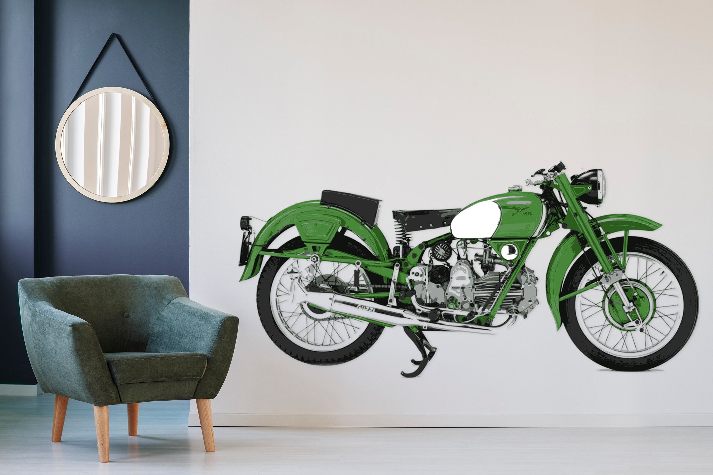 3D Motorbike 0203 Vehicles Wallpaper AJ Wallpaper