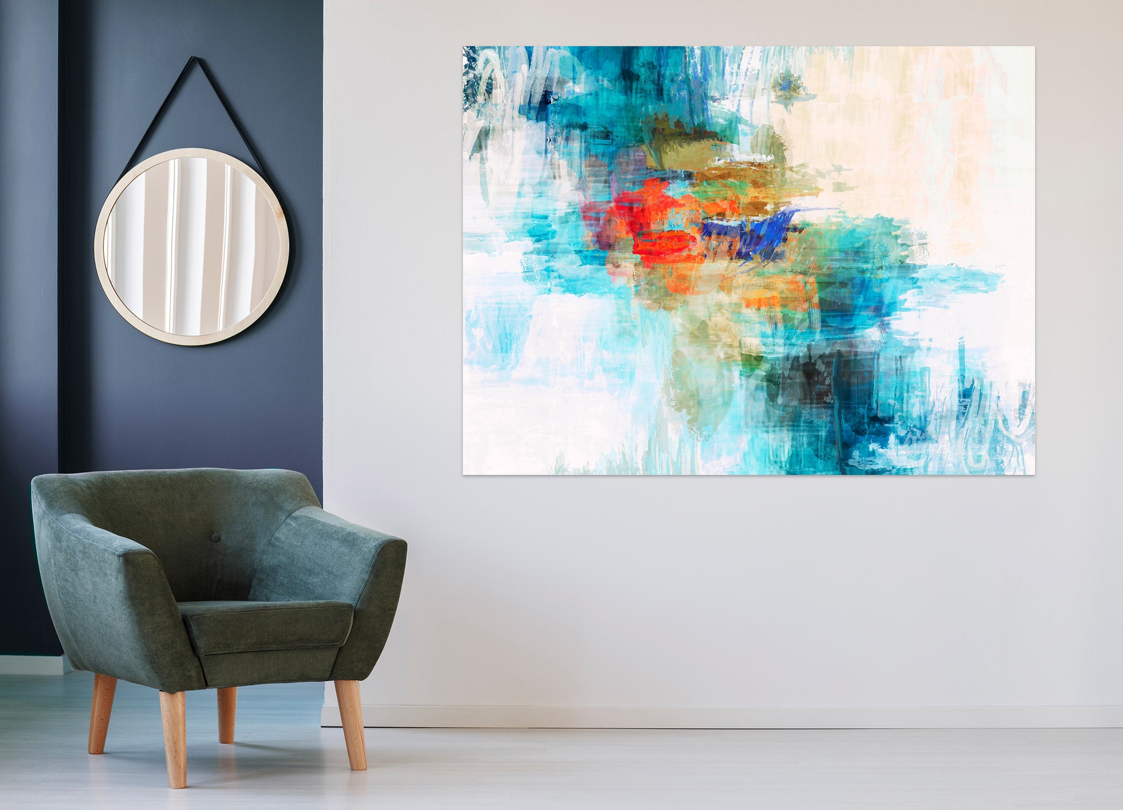 3D Abstract Art 006 Michael Tienhaara Wall Sticker