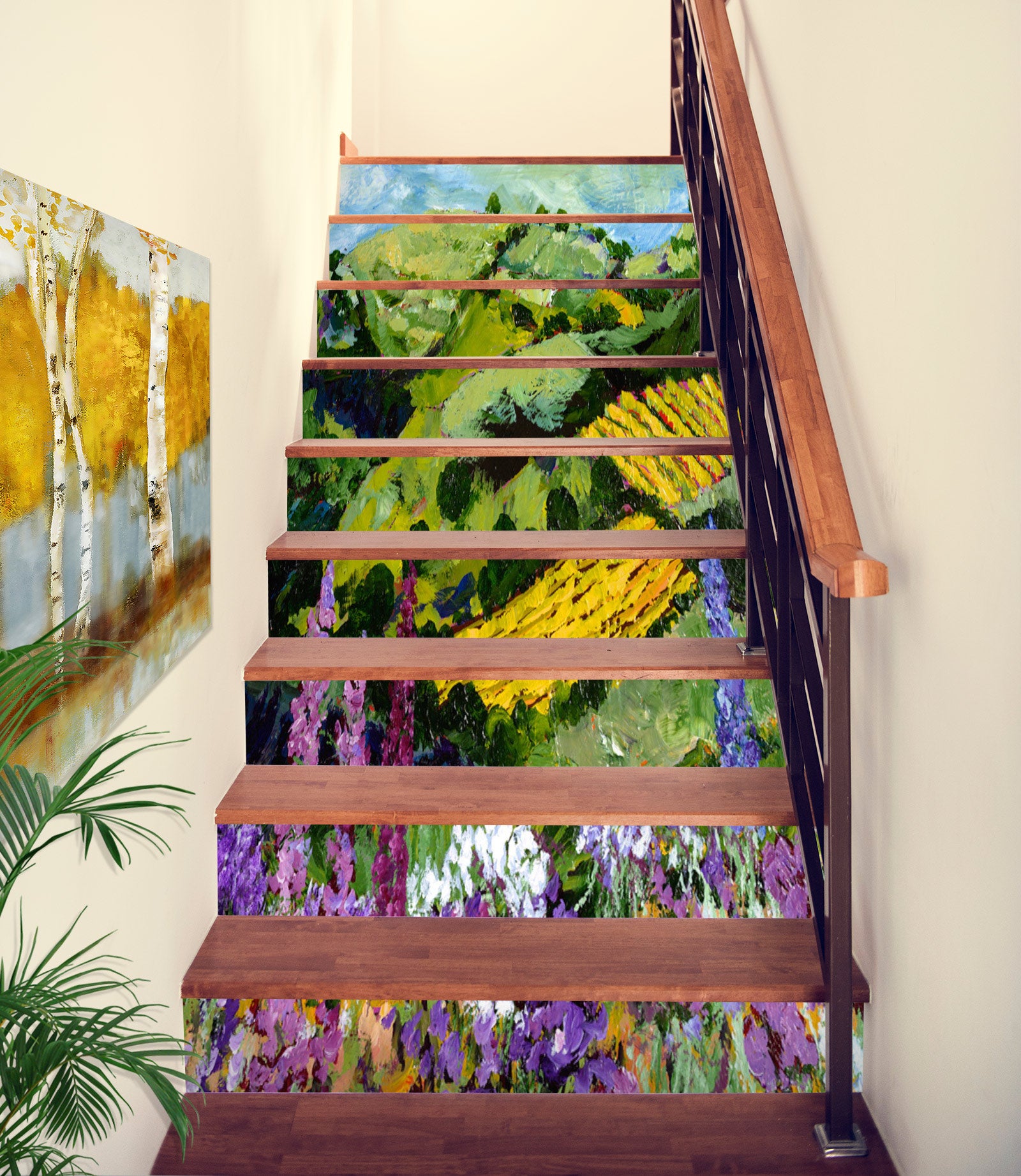 3D Hillside Field 89161 Allan P. Friedlander Stair Risers