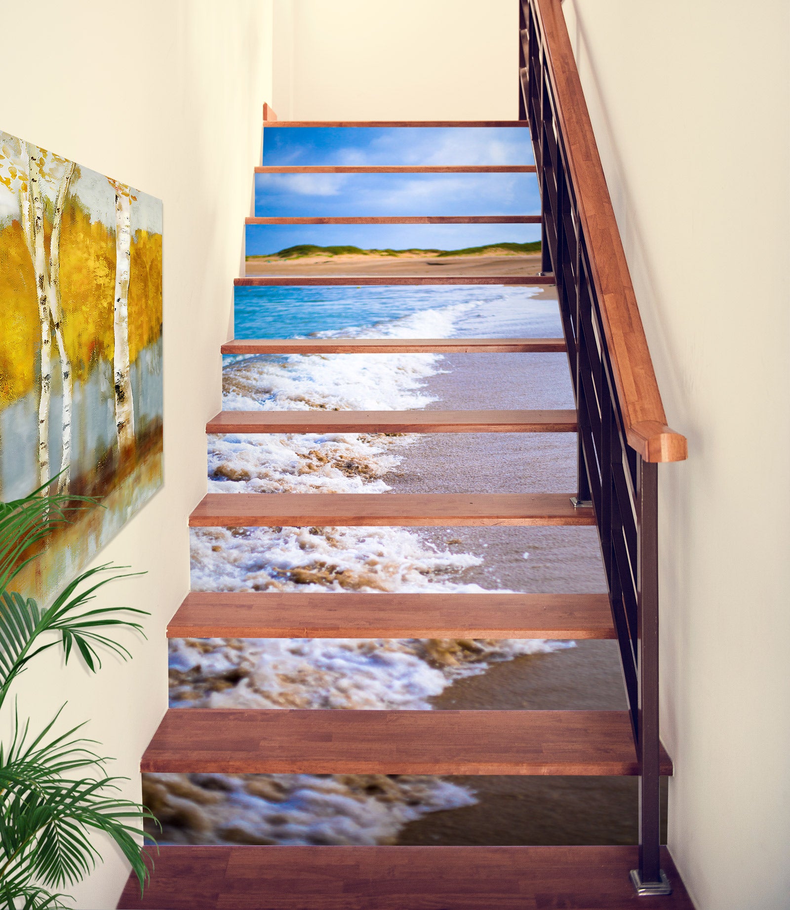 3D Surging Waves 187 Stair Risers