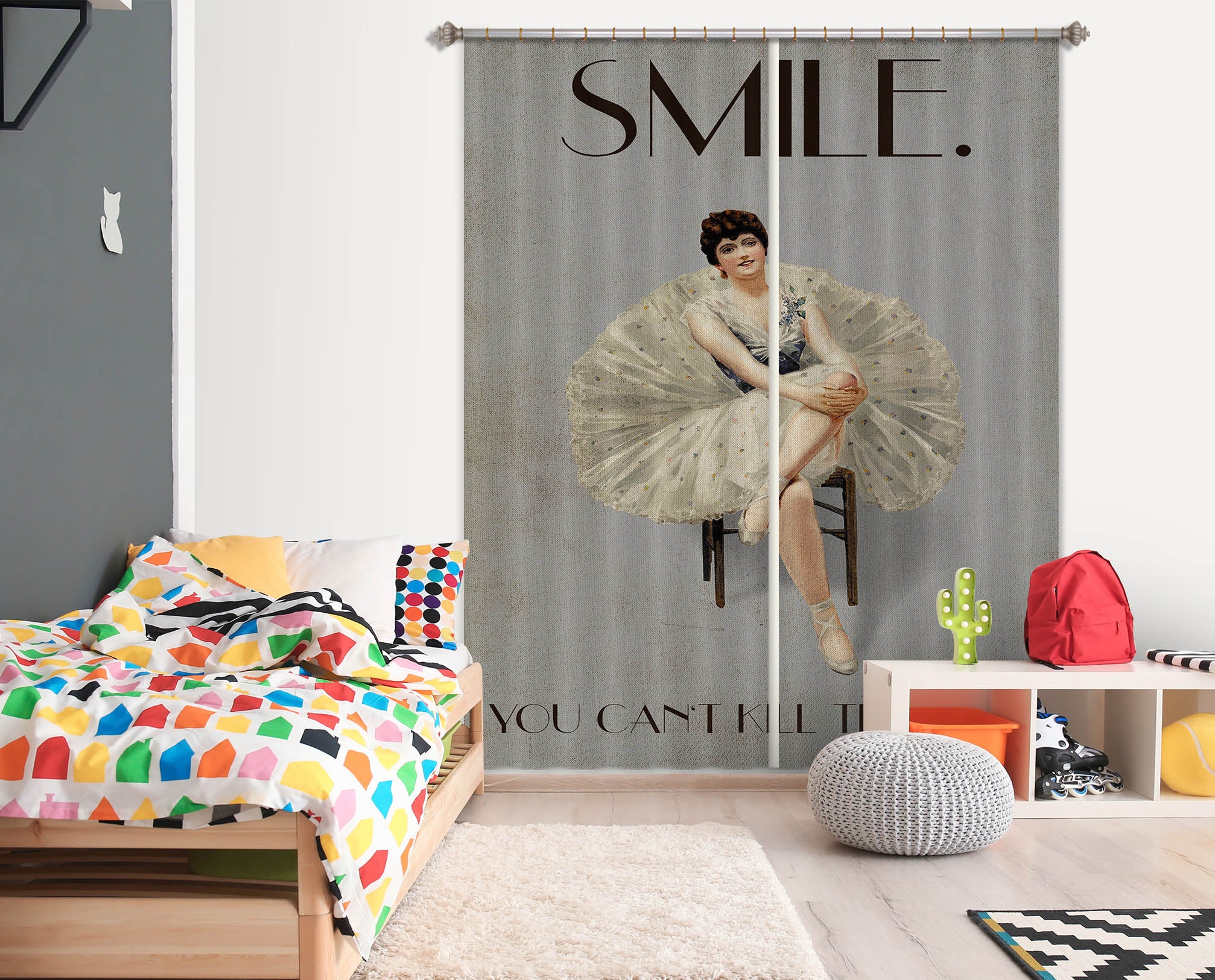 3D Mannequin Poster 1071 Boris Draschoff Curtain Curtains Drapes