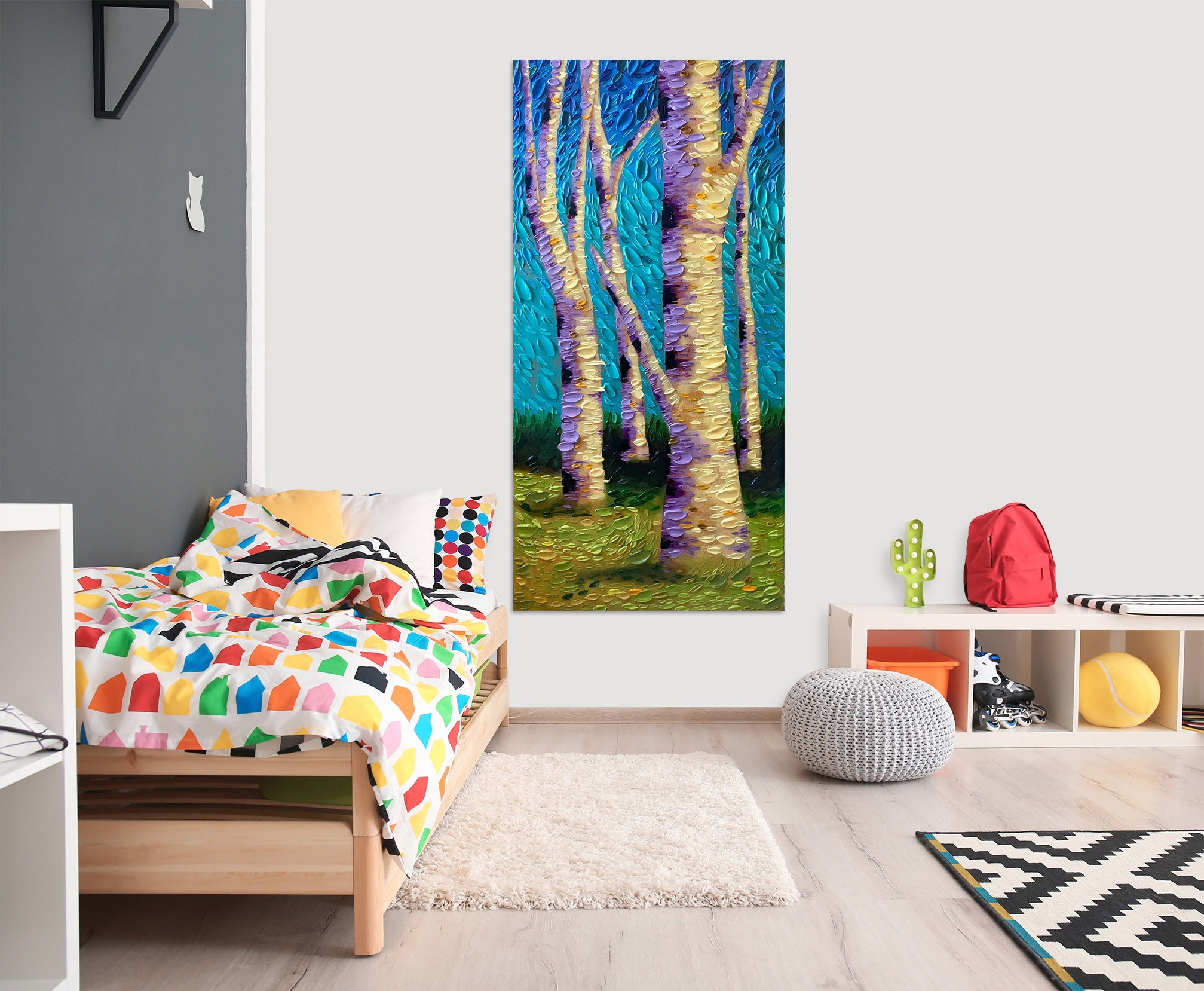 3D Garden Branches Mystery 002 Dena Tollefson Wall Sticker