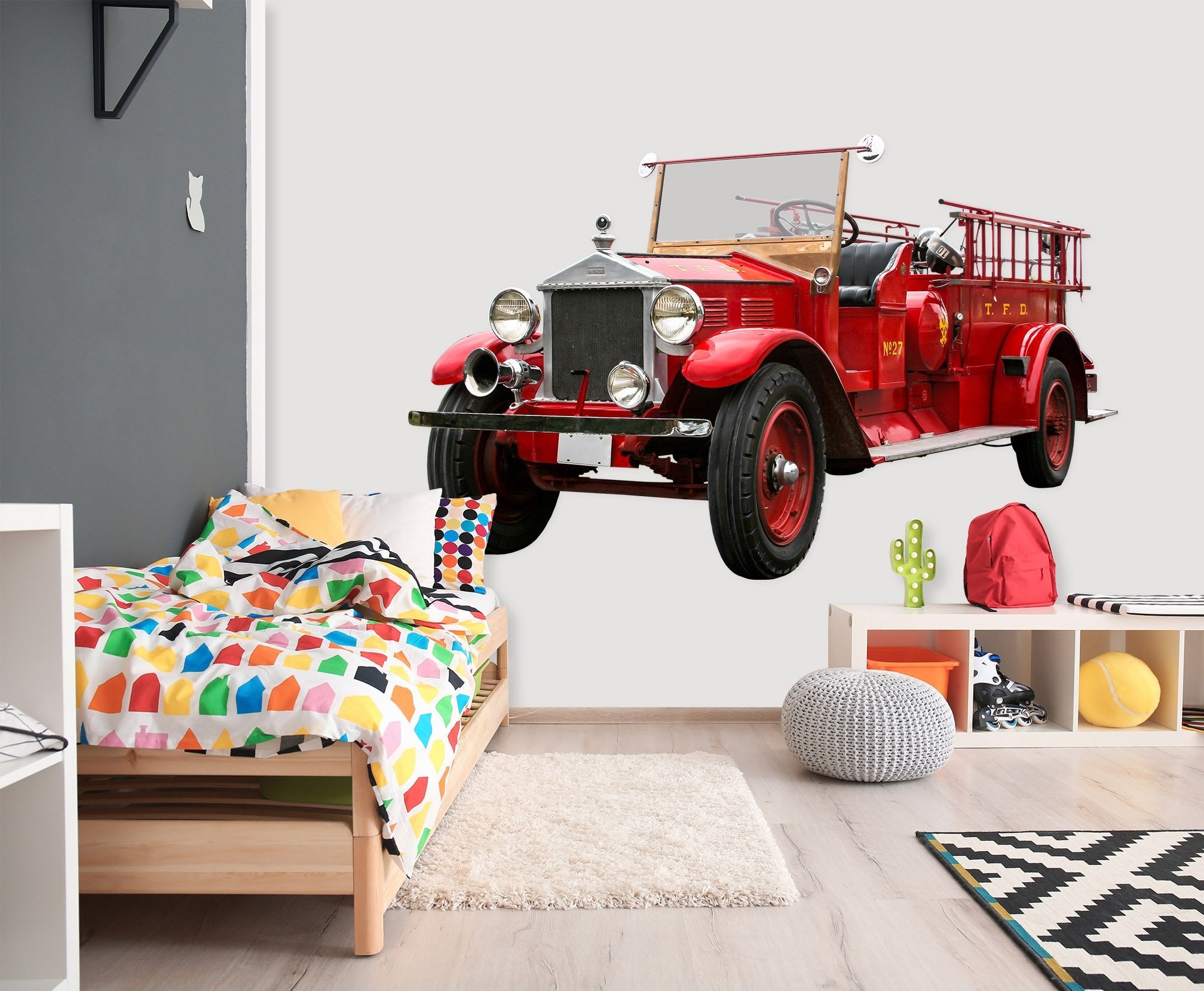 3D Vehicle Red 0256 Vehicles Wallpaper AJ Wallpaper