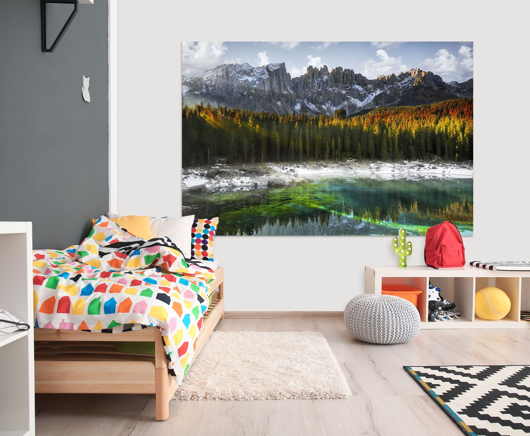 3D Lake Forest 117 Marco Carmassi Wall Sticker