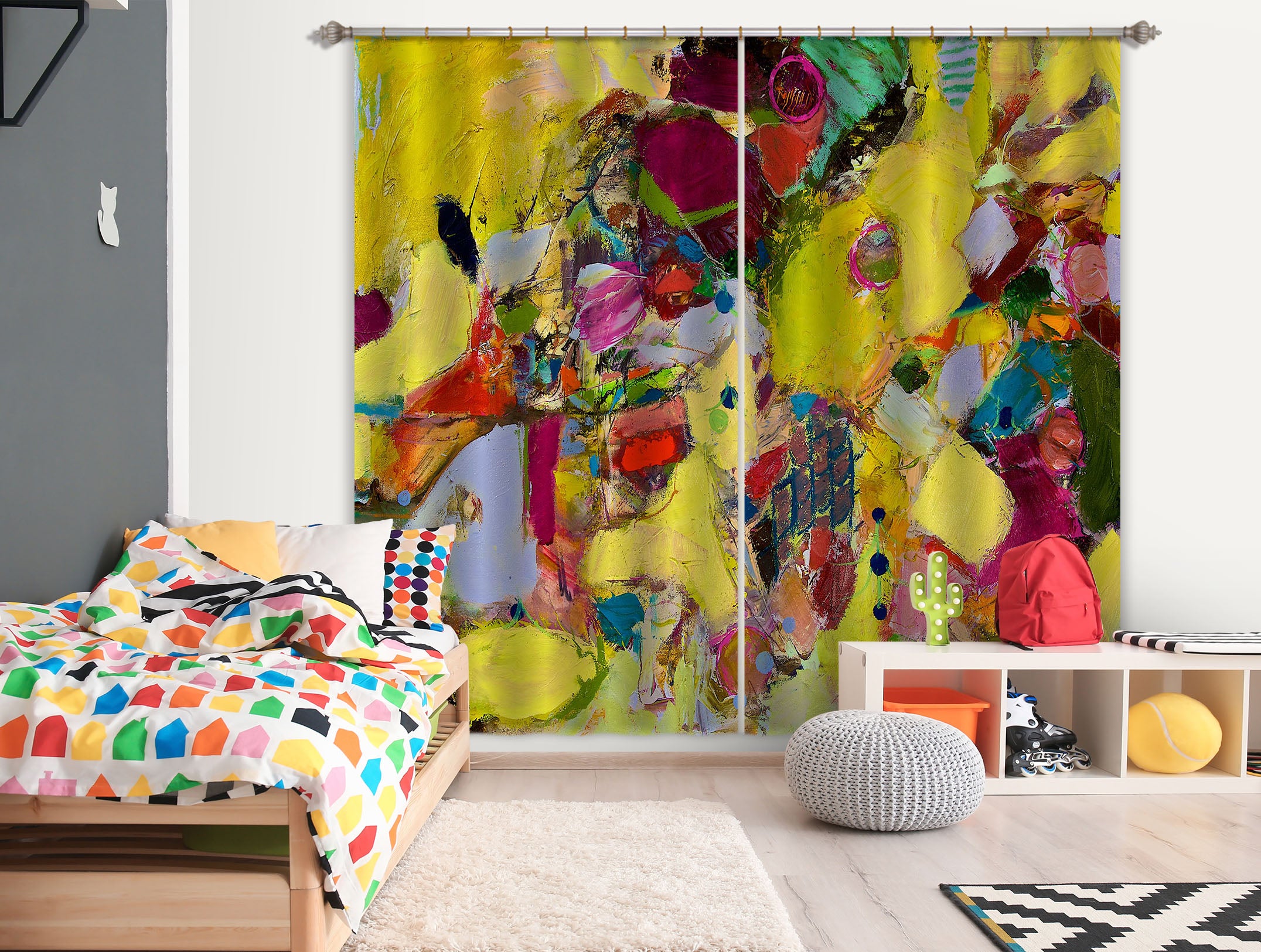 3D Picturesque 196 Allan P. Friedlander Curtain Curtains Drapes