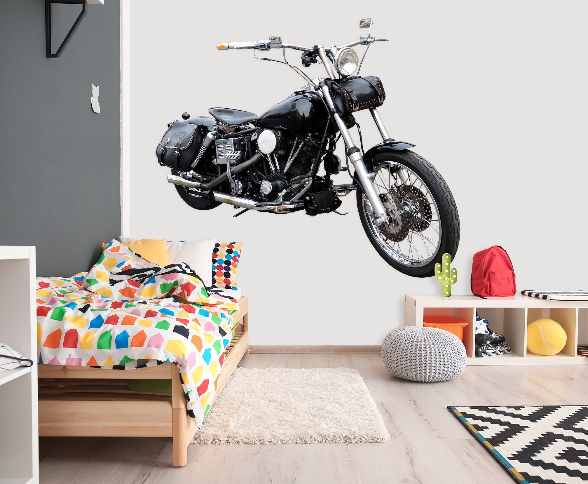 3D Traffic Motorcycle 0244 Vehicles Wallpaper AJ Wallpaper