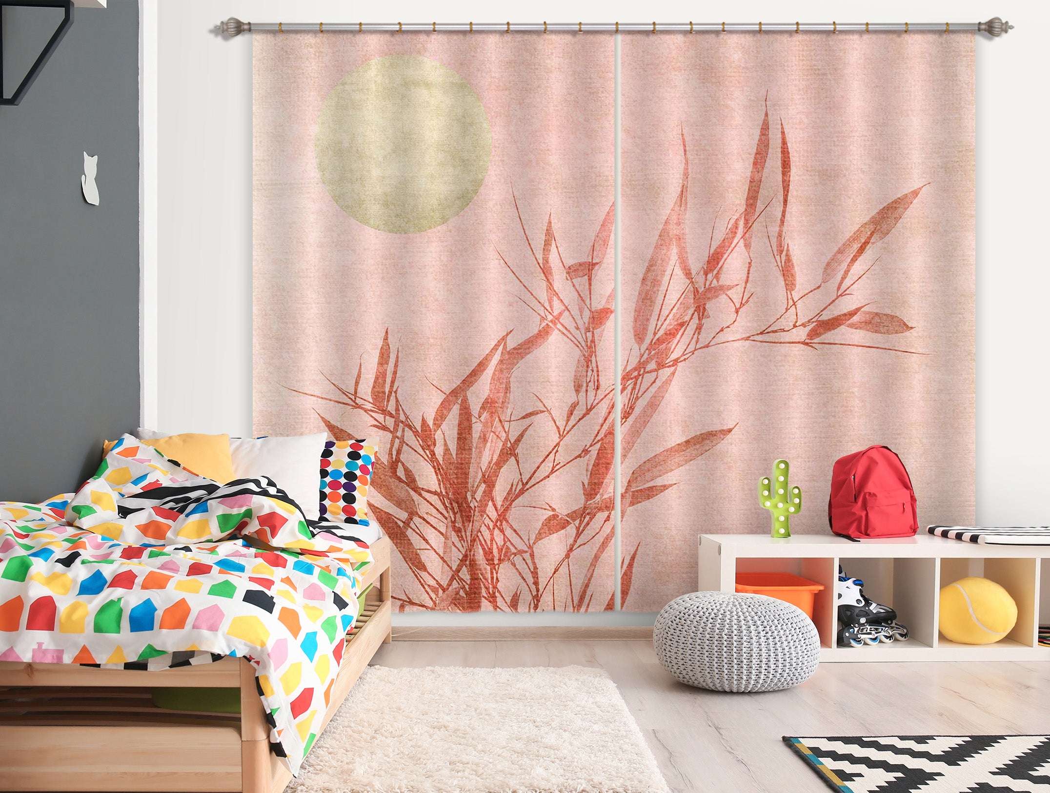 3D Sentimental Touch 050 Boris Draschoff Curtain Curtains Drapes