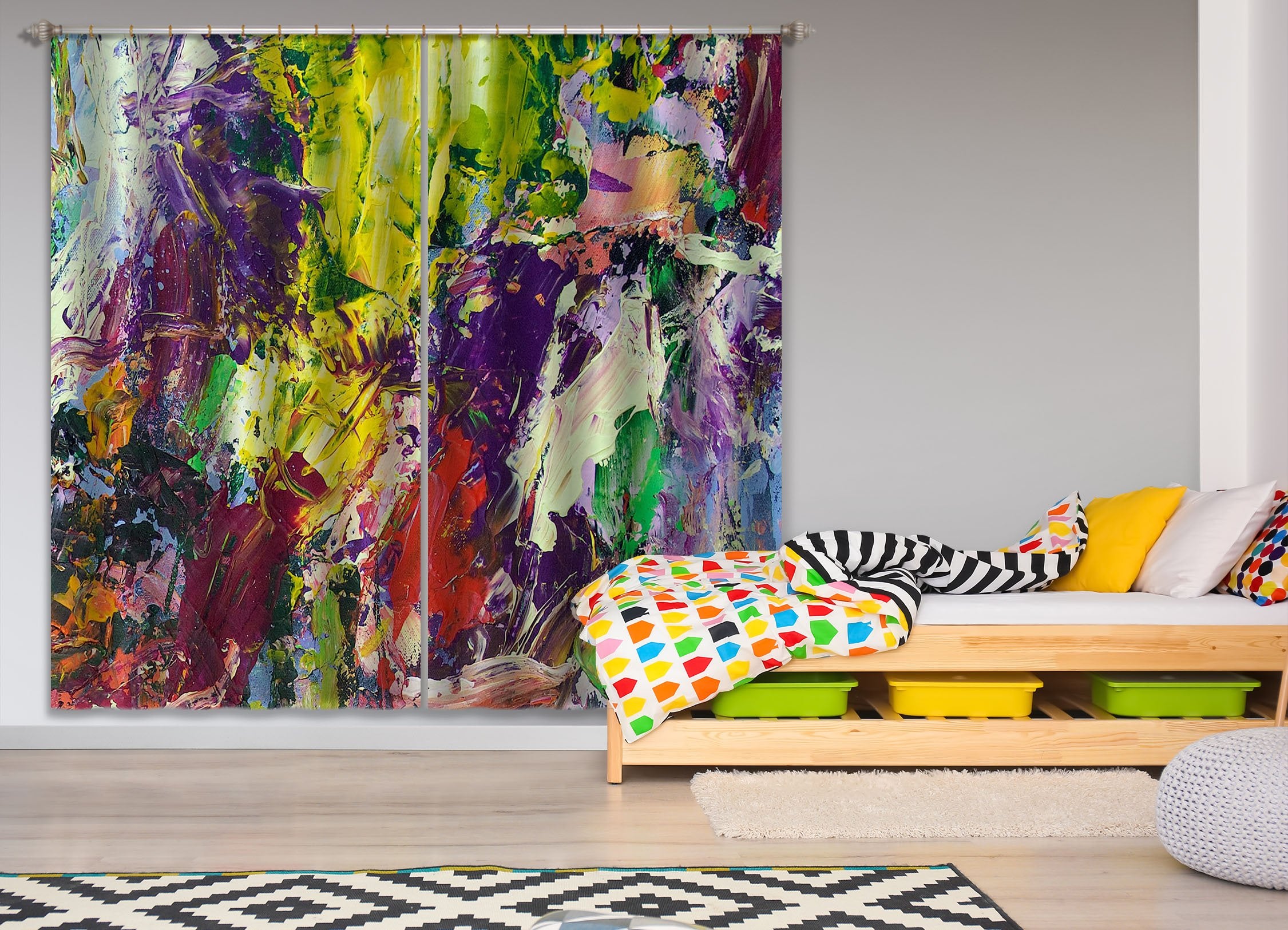 3D Abstract Art 255 Allan P. Friedlander Curtain Curtains Drapes Wallpaper AJ Wallpaper