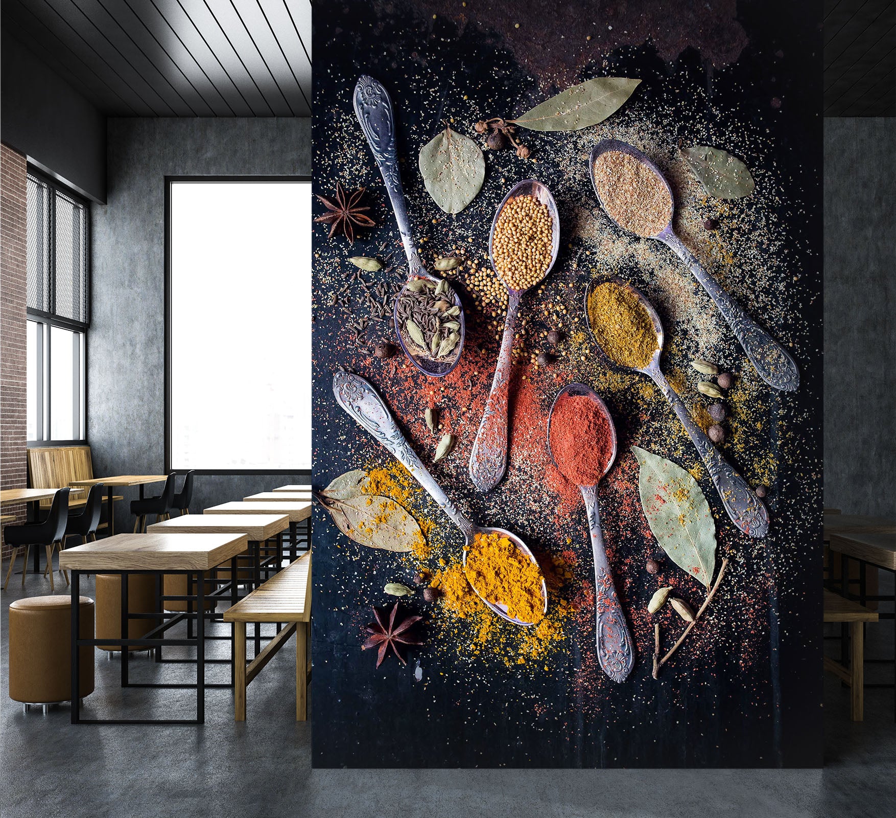3D Delicious Seasoning 864 Wall Murals