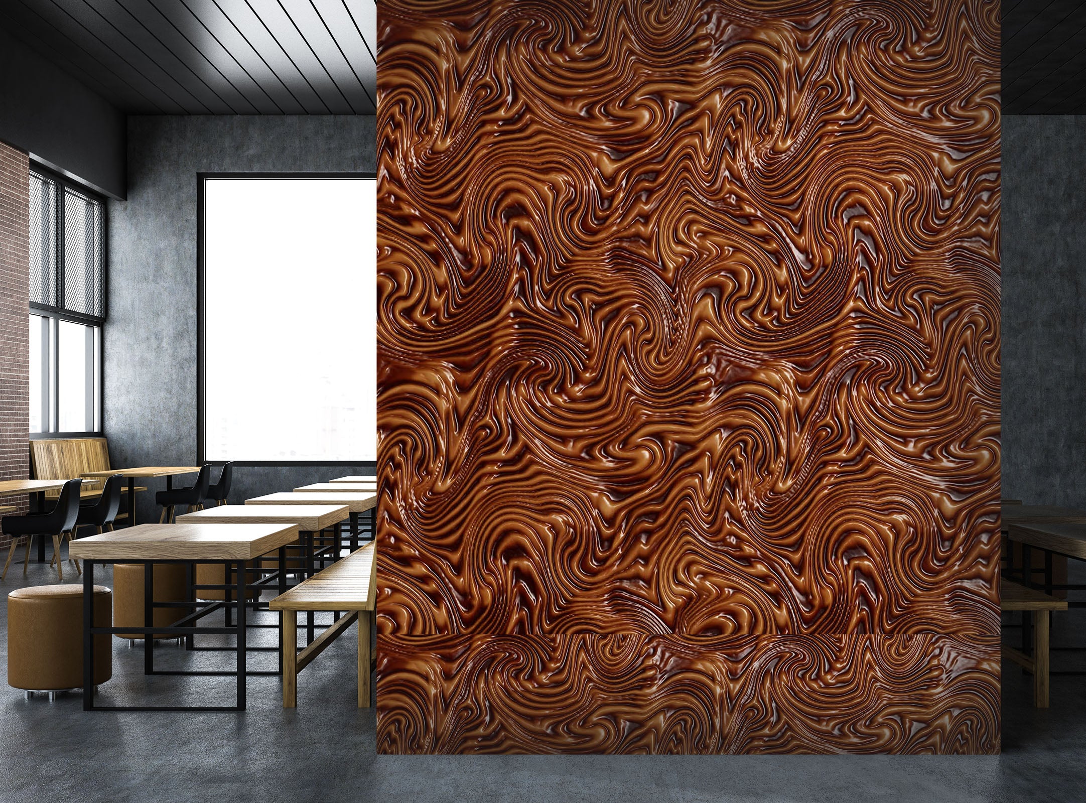 3D Gray Wood Grain 1494 Wall Murals