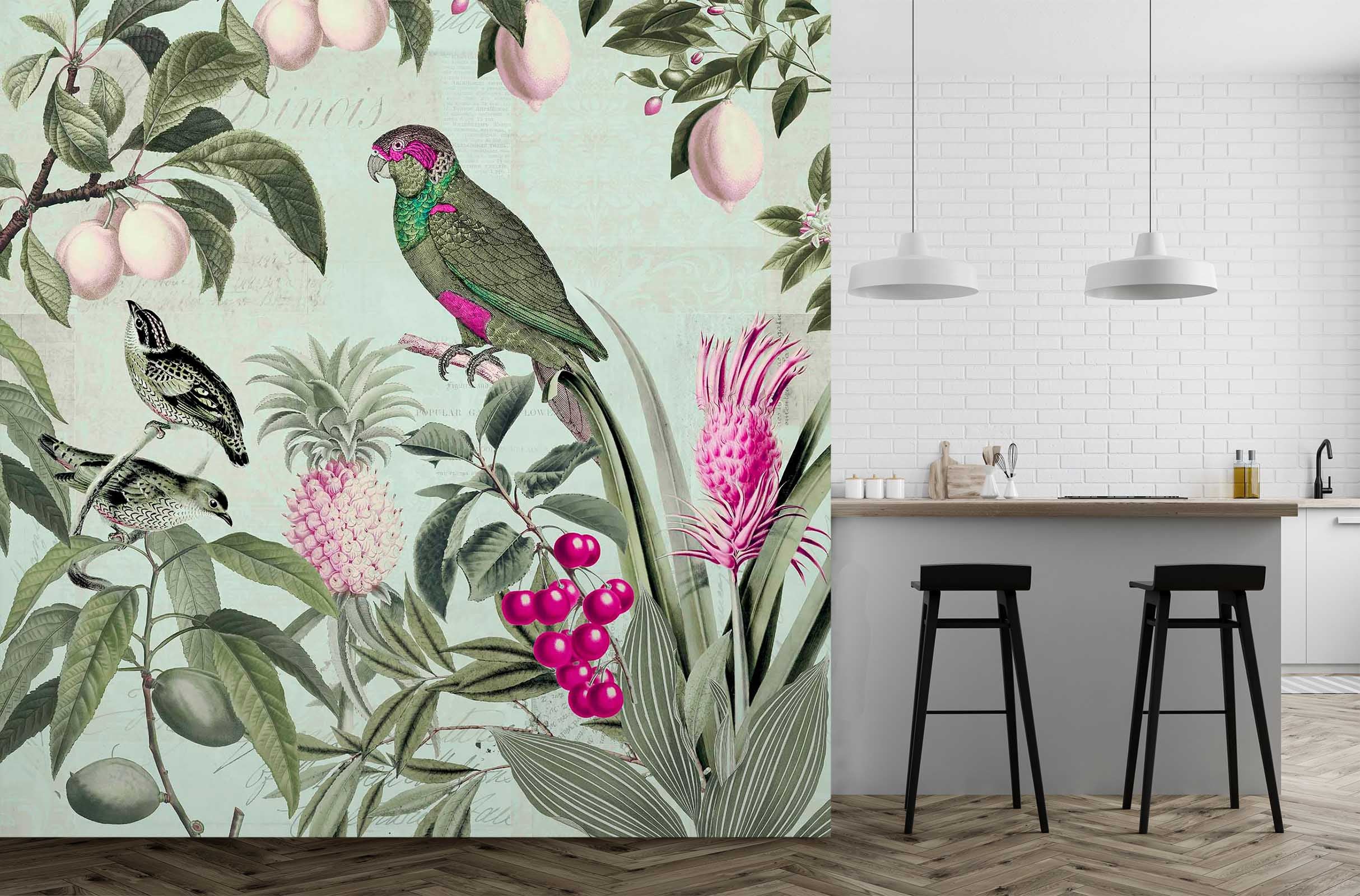 3D Fruit Paradise 1413 Andrea haase Wall Mural Wall Murals