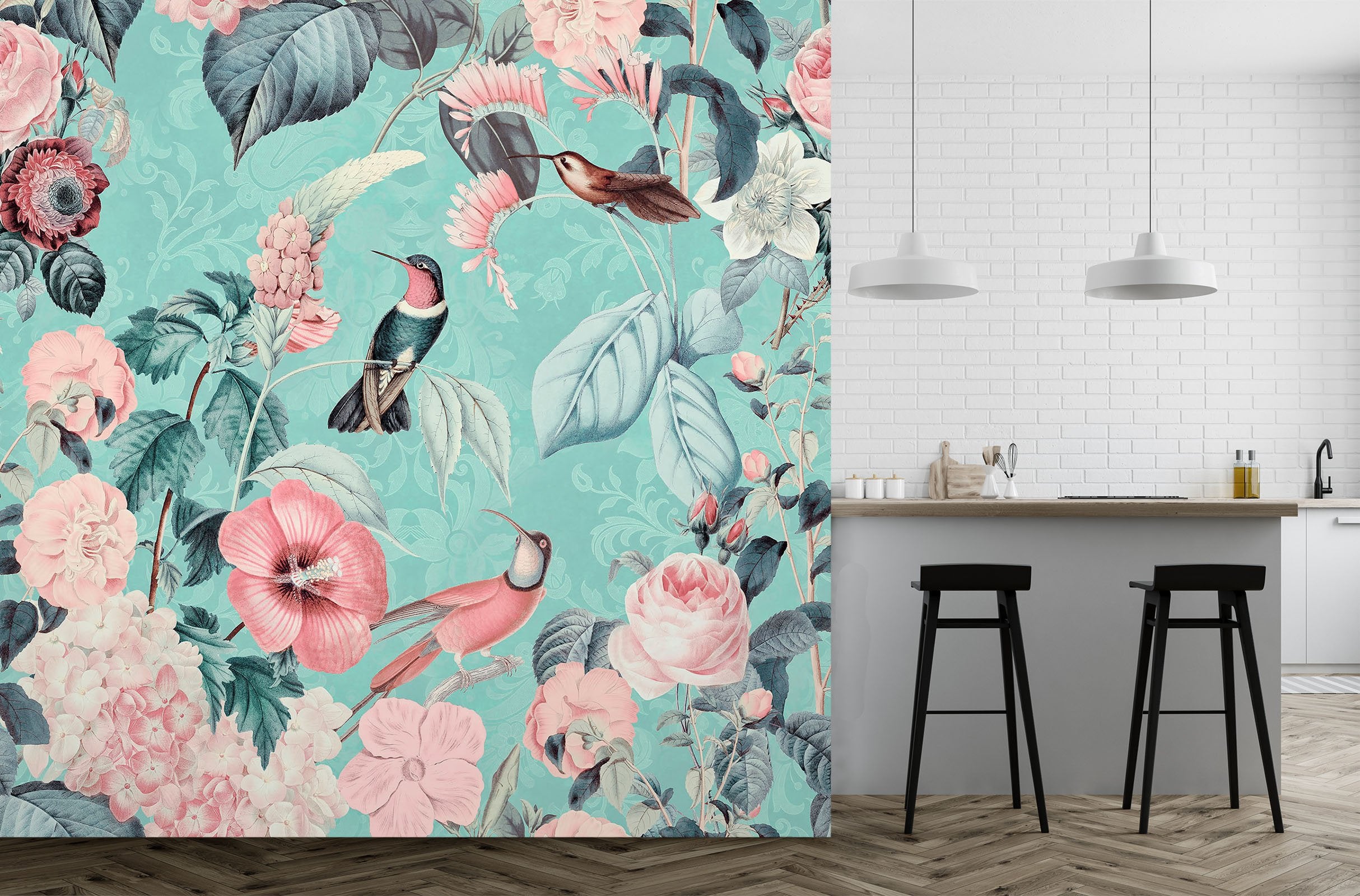 3D Bird Home 1444 Andrea haase Wall Mural Wall Murals Wallpaper AJ Wallpaper
