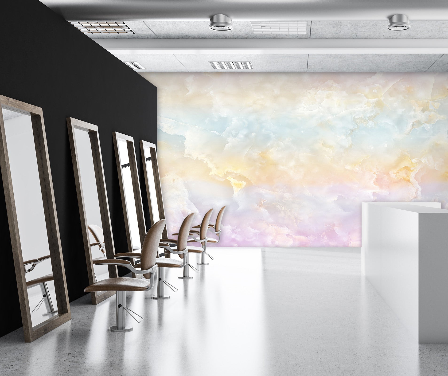 3D Painted Cloud 076 Wall Murals Wallpaper AJ Wallpaper 2