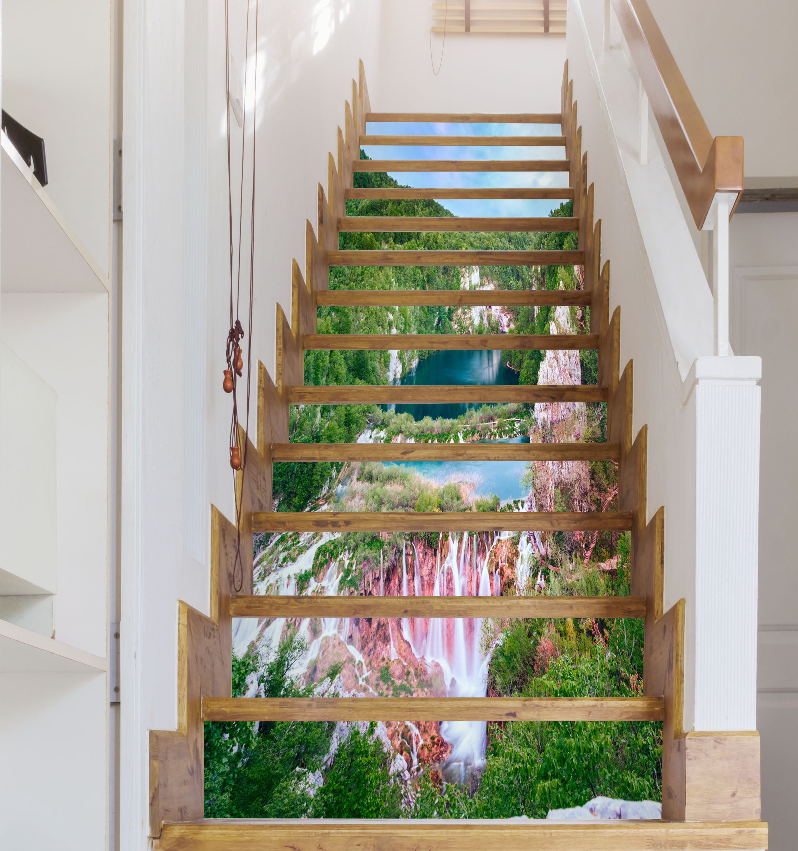3D Spectacular And Beautiful Scenery 618 Stair Risers