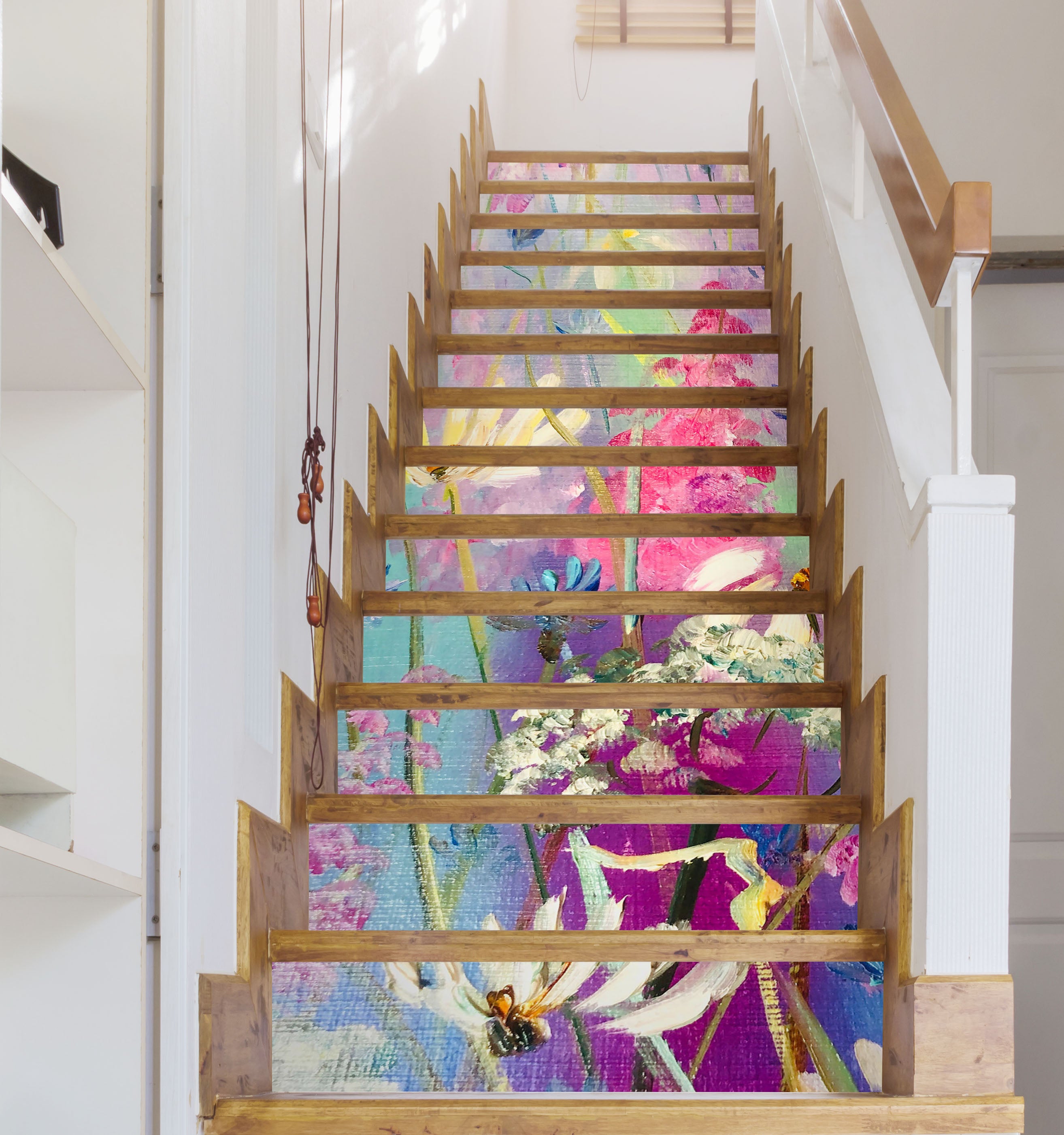 3D Flower Species 2162 Skromova Marina Stair Risers