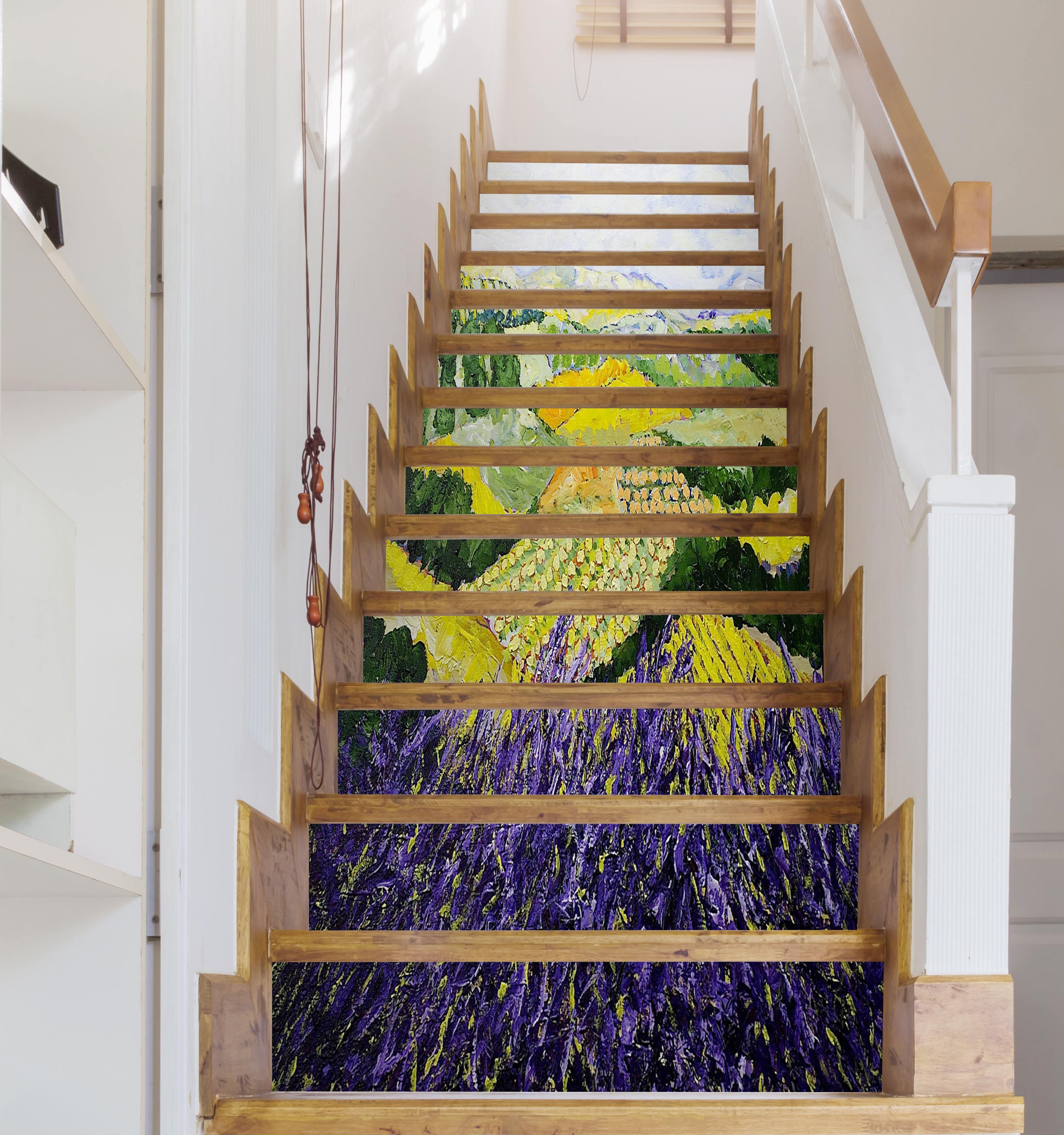 3D Field Purple Green 89156 Allan P. Friedlander Stair Risers