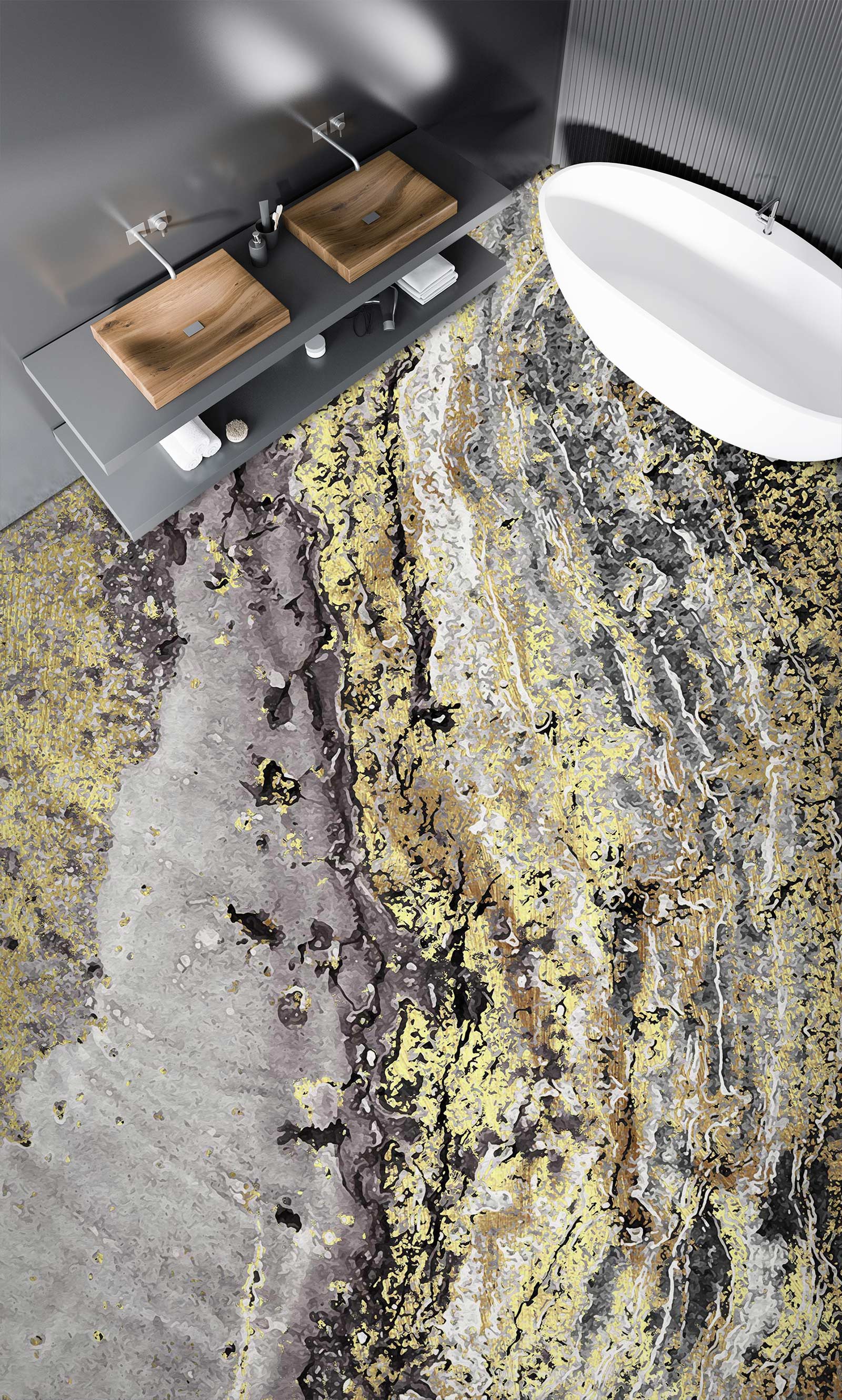 3D Mottled Artistic Landscape 1204 Floor Mural Wallpaper Murals Self-Adhesive Removable Print Epoxy