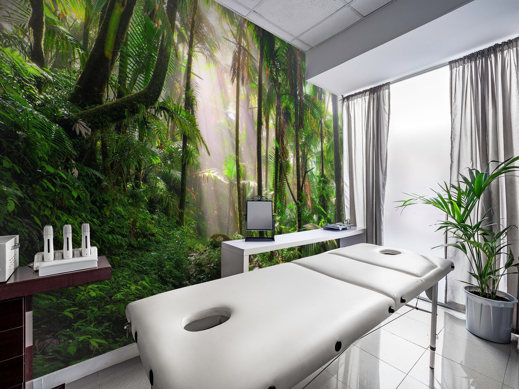3D Forest Morning 66 Wall Murals Wallpaper AJ Wallpaper 2