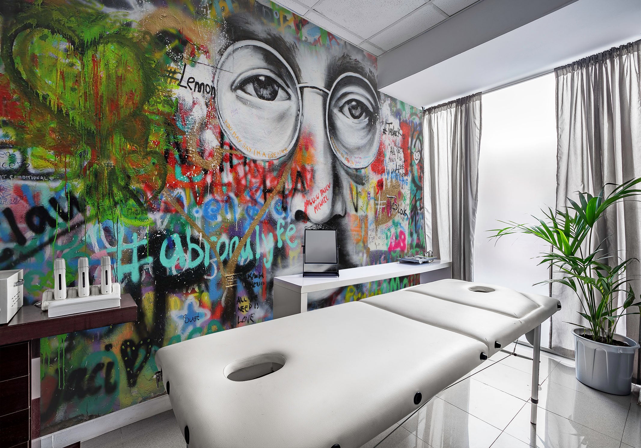 3D Glasses Men 383 Wall Murals