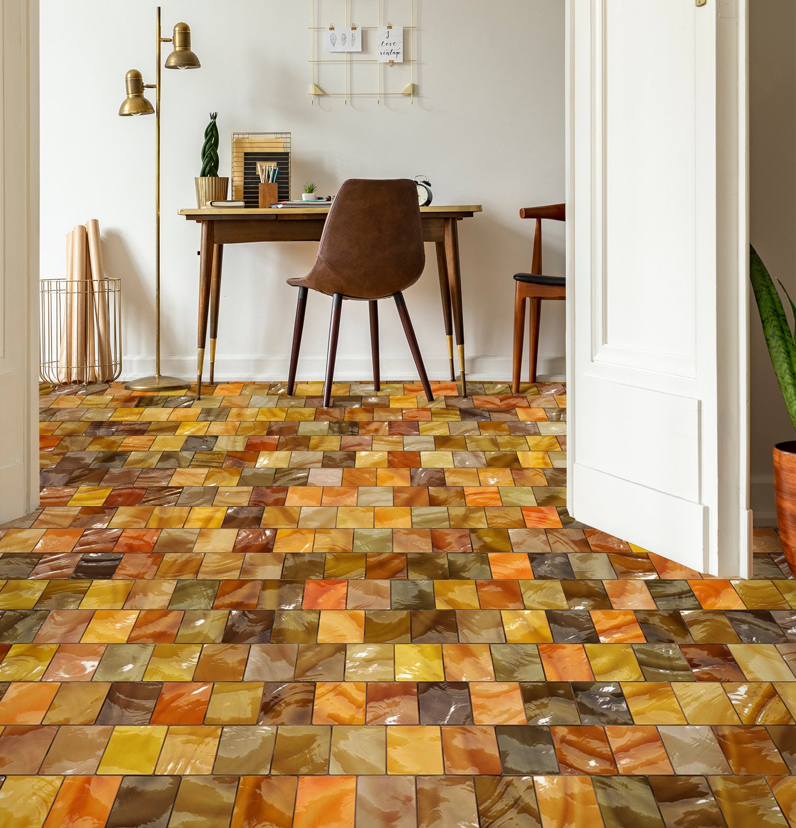 3D Fun Square Colors 633 Floor Mural Wallpaper Murals Rug & Mat Print Epoxy waterproof bath floor