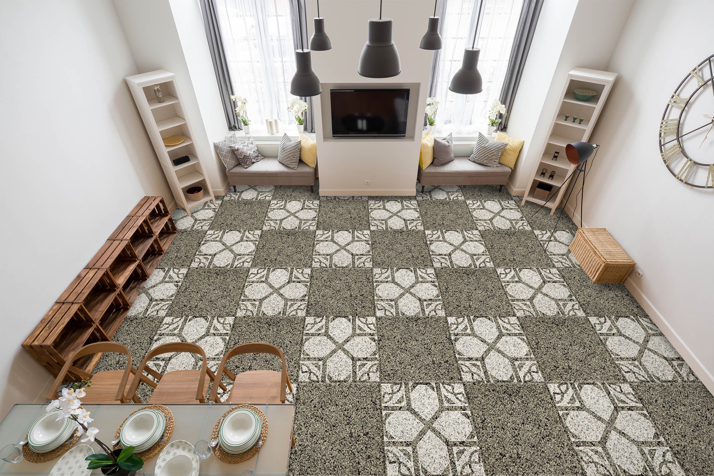 3D Elegant Pattern 975 Floor Mural Wallpaper Murals Self-Adhesive Removable Print Epoxy