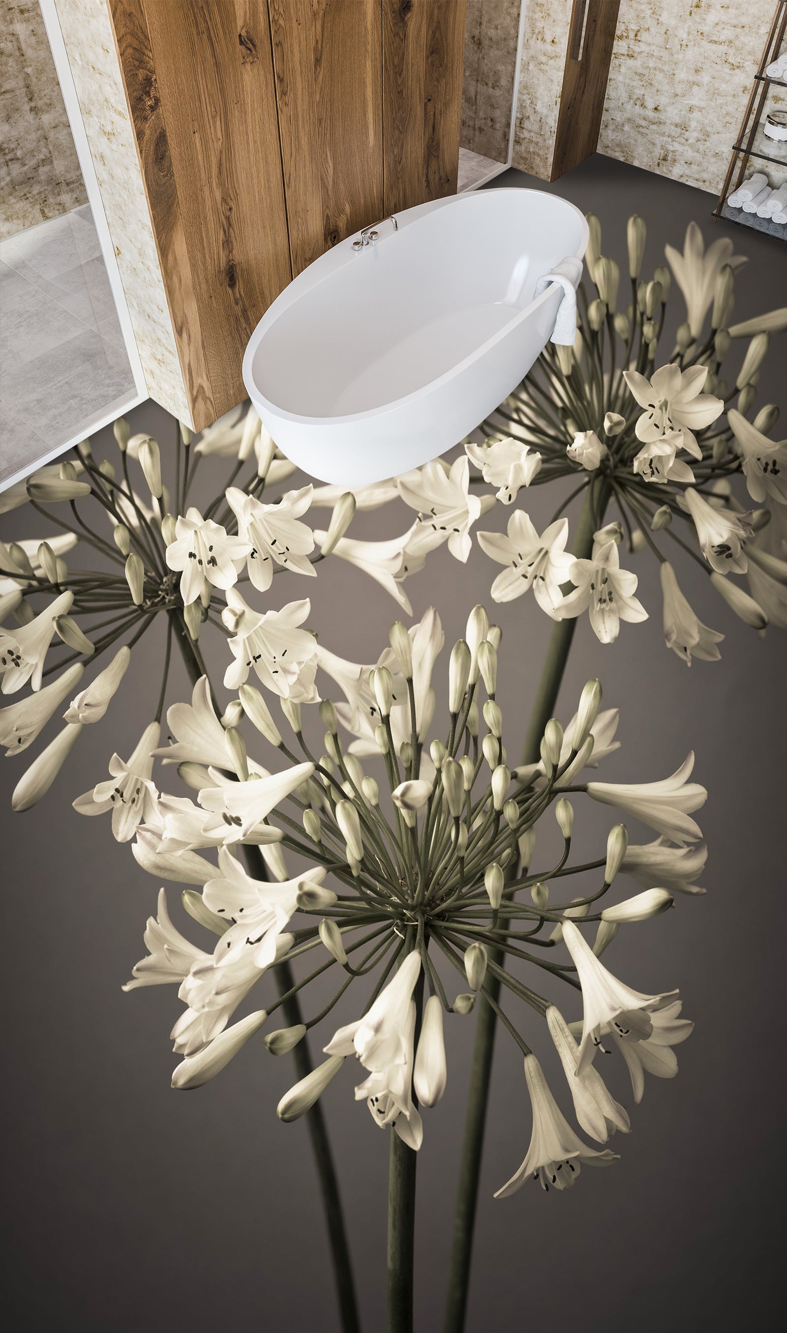 3D Little Flowers 9857 Assaf Frank Floor Mural Wallpaper Murals Self-Adhesive Removable Print Epoxy