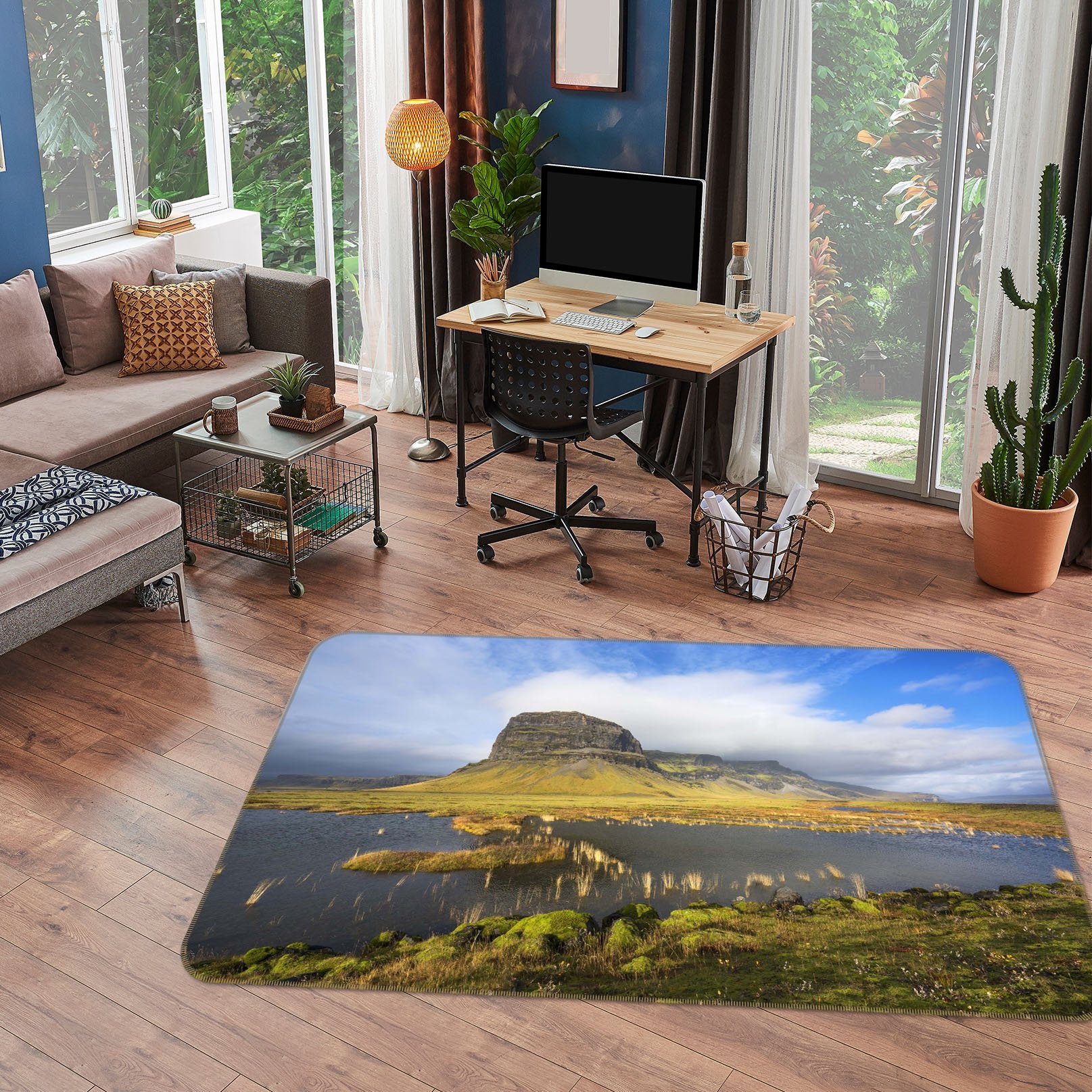 3D Big Stone 1110 Marco Carmassi Rug Non Slip Rug Mat Mat AJ Creativity Home